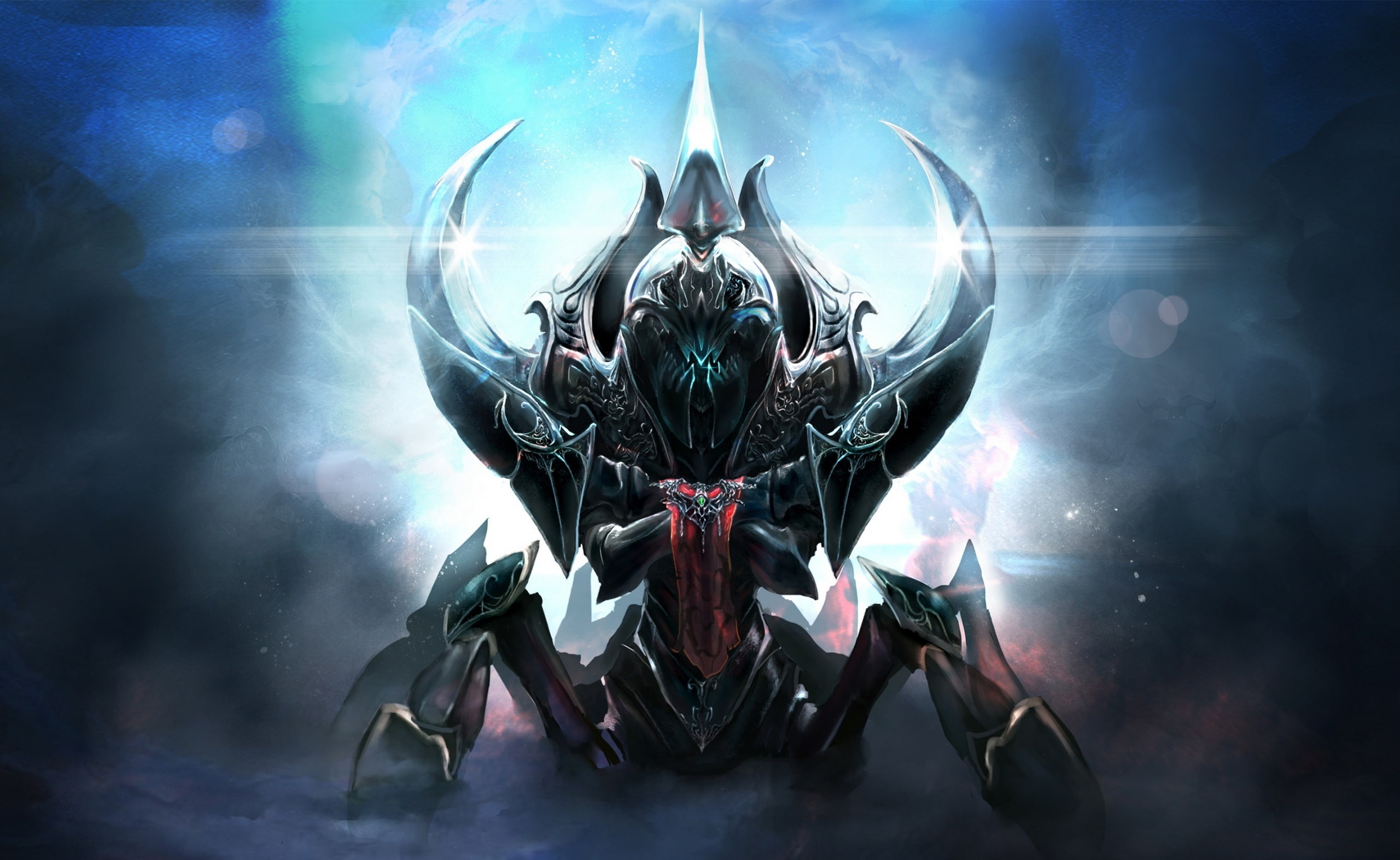 DotA, assassin, anub, water, no people, animals in the wild, outdoors, Games, animal themes, animal wildlife, hero, close-up, futuristic, arak, security, HD Wallpaper
