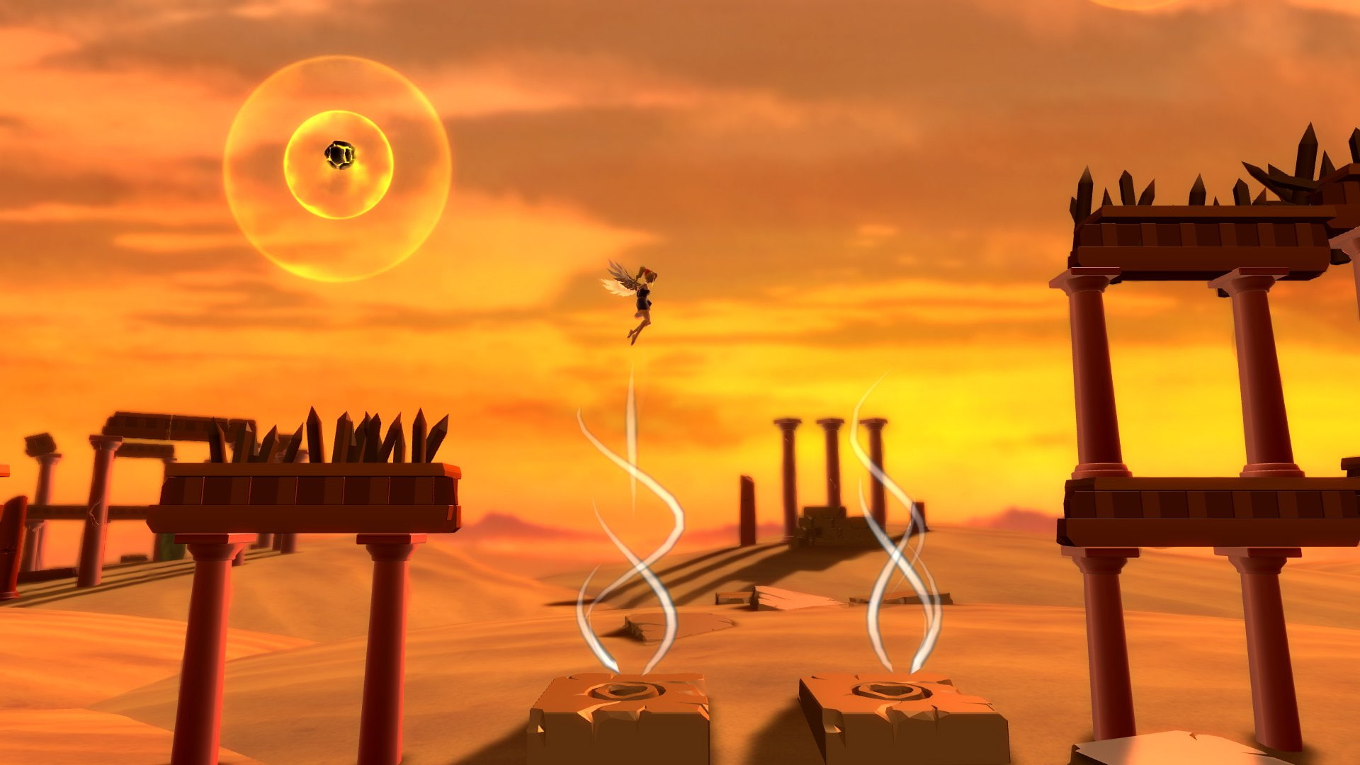 greece, fantasy, quest, nyx, icarian, nintendo, 1nyxquest, gods, 1080P, god, nyxquest, wii, action, puzzle, platform, HD Wallpaper