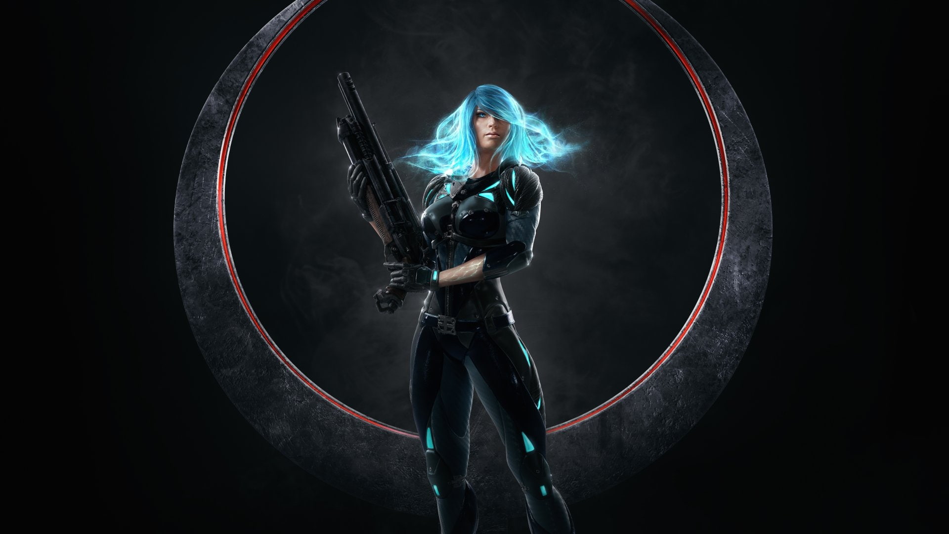 Quake Champions, Quake, 1080P, Nyx (Quake Champions), HD Wallpaper