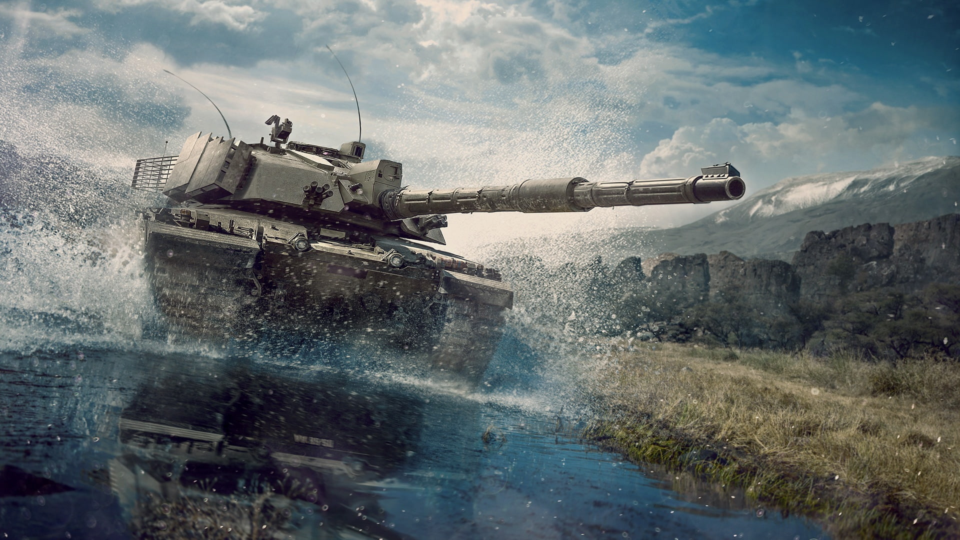 tank, battle, main, 1080P, HD Wallpaper