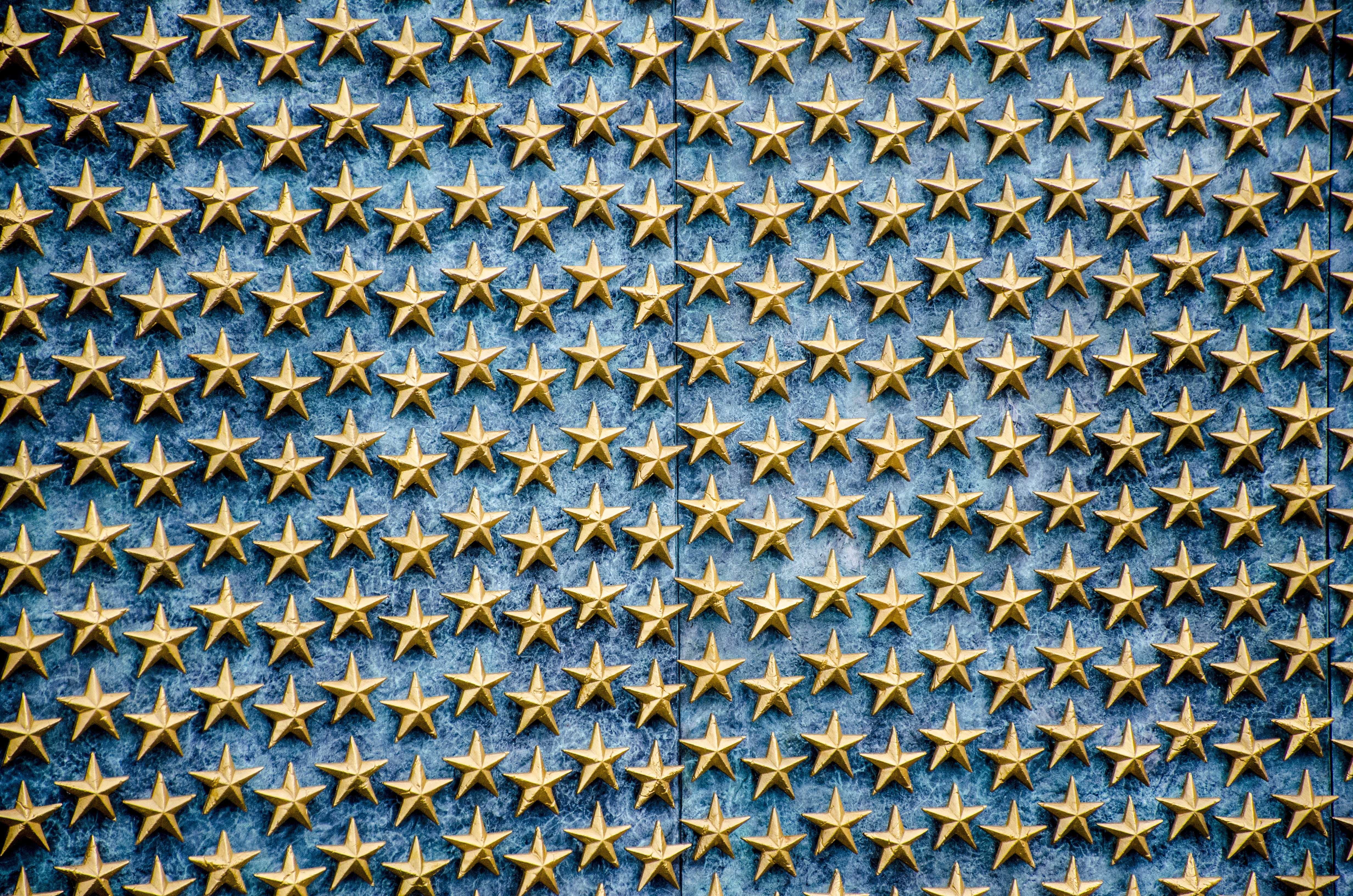 military, stars, monument, gold colored, patriotic, world, design, directly above, full frame, still life, day, shape, indoors, lest, war, large group of objects, HD Wallpaper