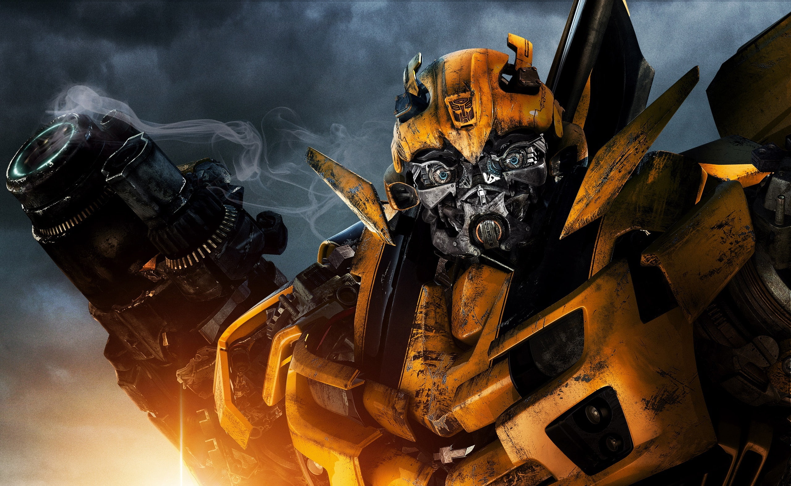 violence, black color, armed forces, close-up, military, warning sign, weapon, Bumblebee, sign, still life, indoors, illustration, no people, machinery, HD Wallpaper