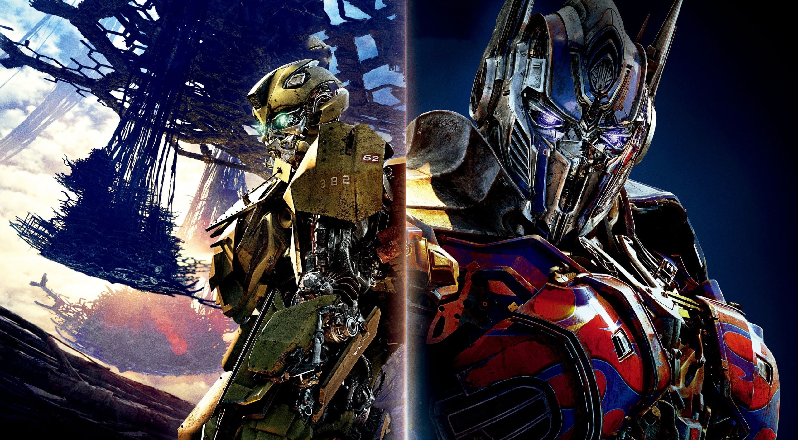 robots, Movie, no people, vs, optimus, architecture, arts culture and entertainment, representation, day, 2017, Transformers, nature, Movies, sculpture, HD Wallpaper