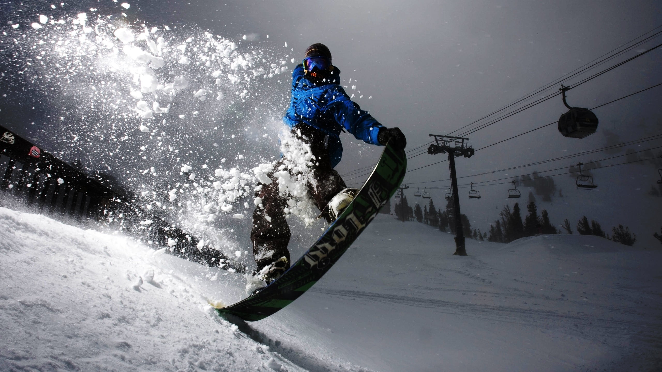 extreme Sports, motion, snow, adult, danger, bindings, outdoors, males, action, light, one Person, fun, 2K, vacations, leisure Activity, day, cold - Temperature, HD Wallpaper