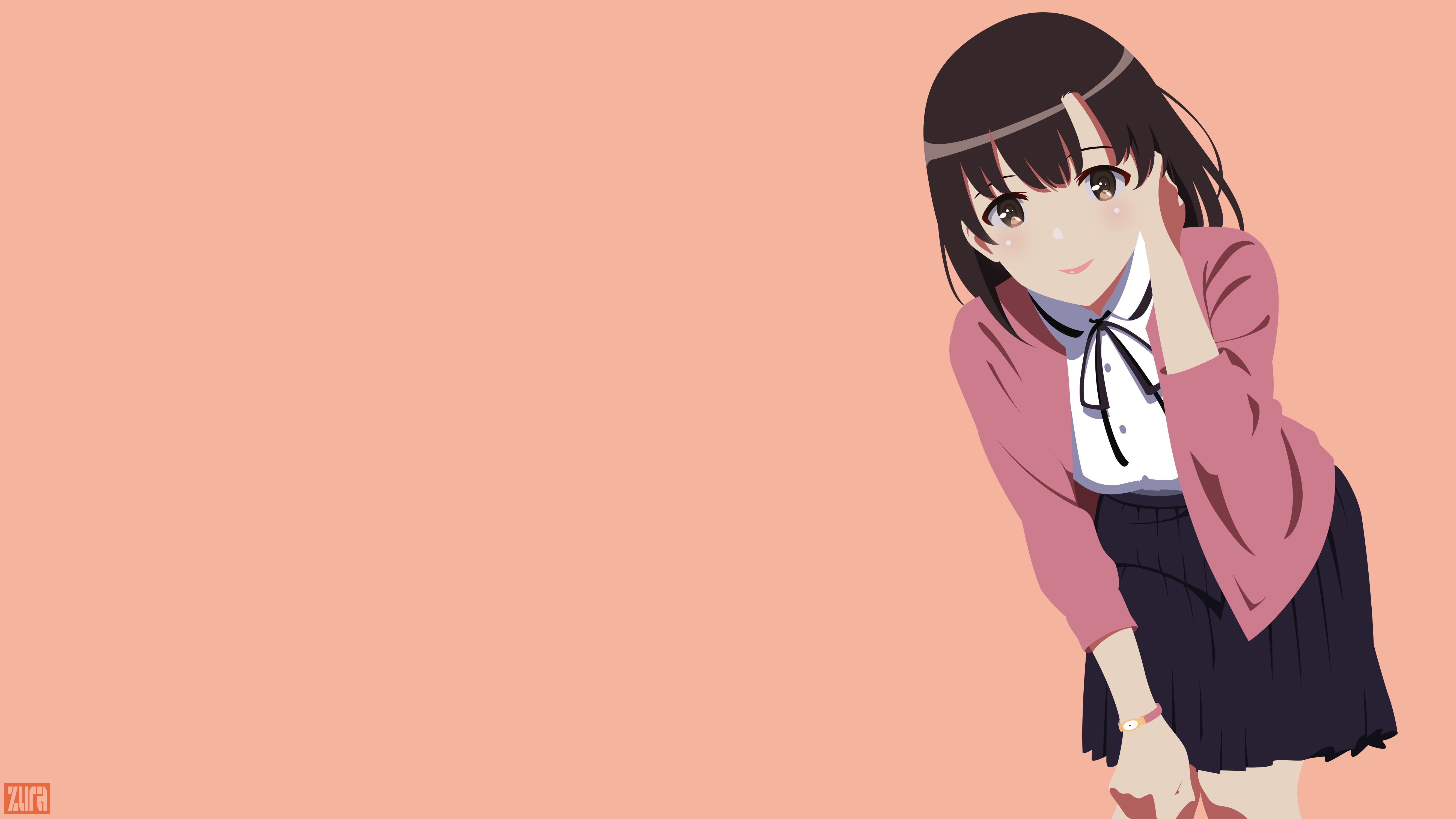 Anime, Saekano: How to Raise a Boring Girlfriend, Megumi Katō, 5K, HD Wallpaper