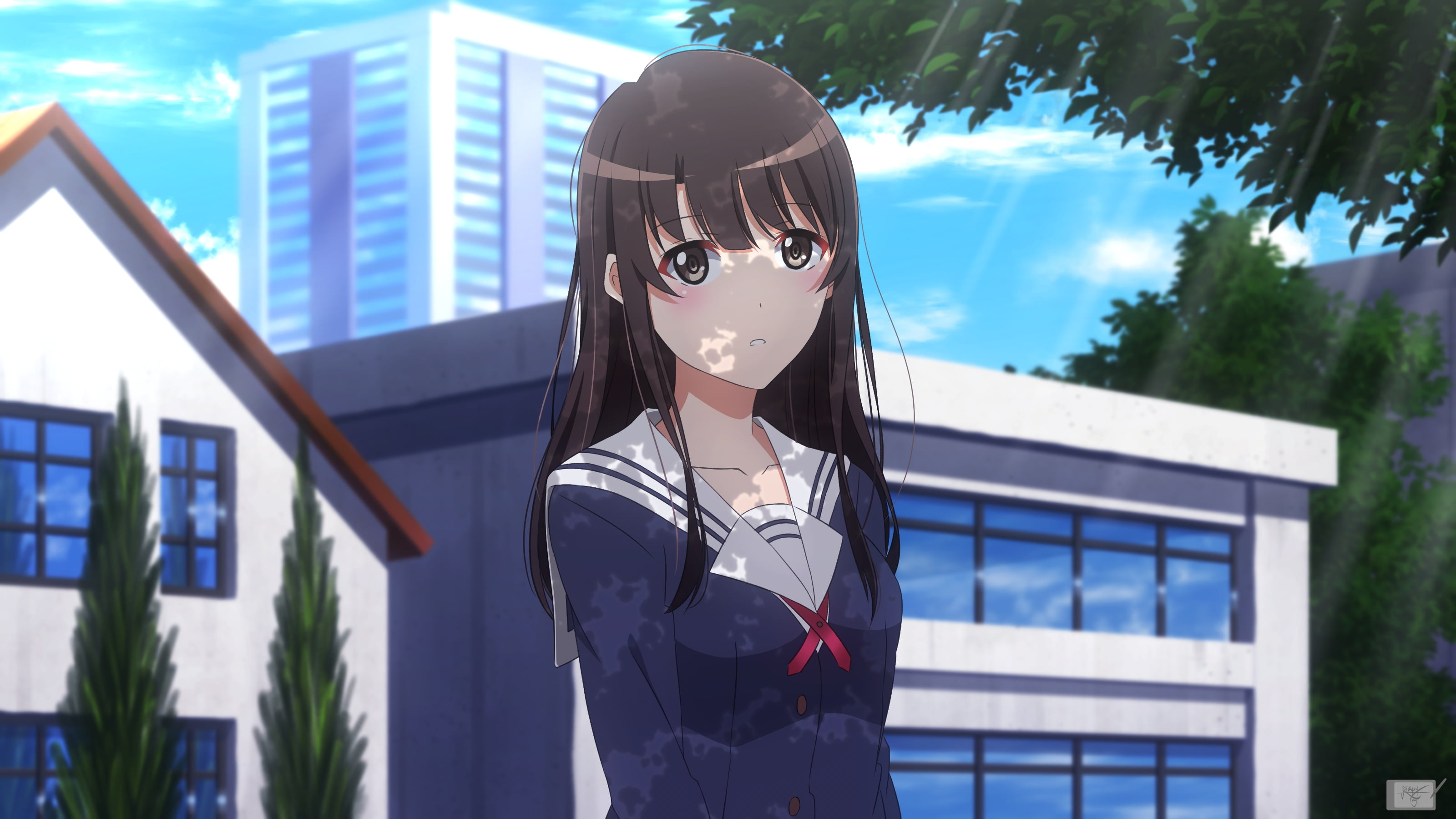 2K, Saekano: How to Raise a Boring Girlfriend, Anime, Megumi Katō, HD Wallpaper