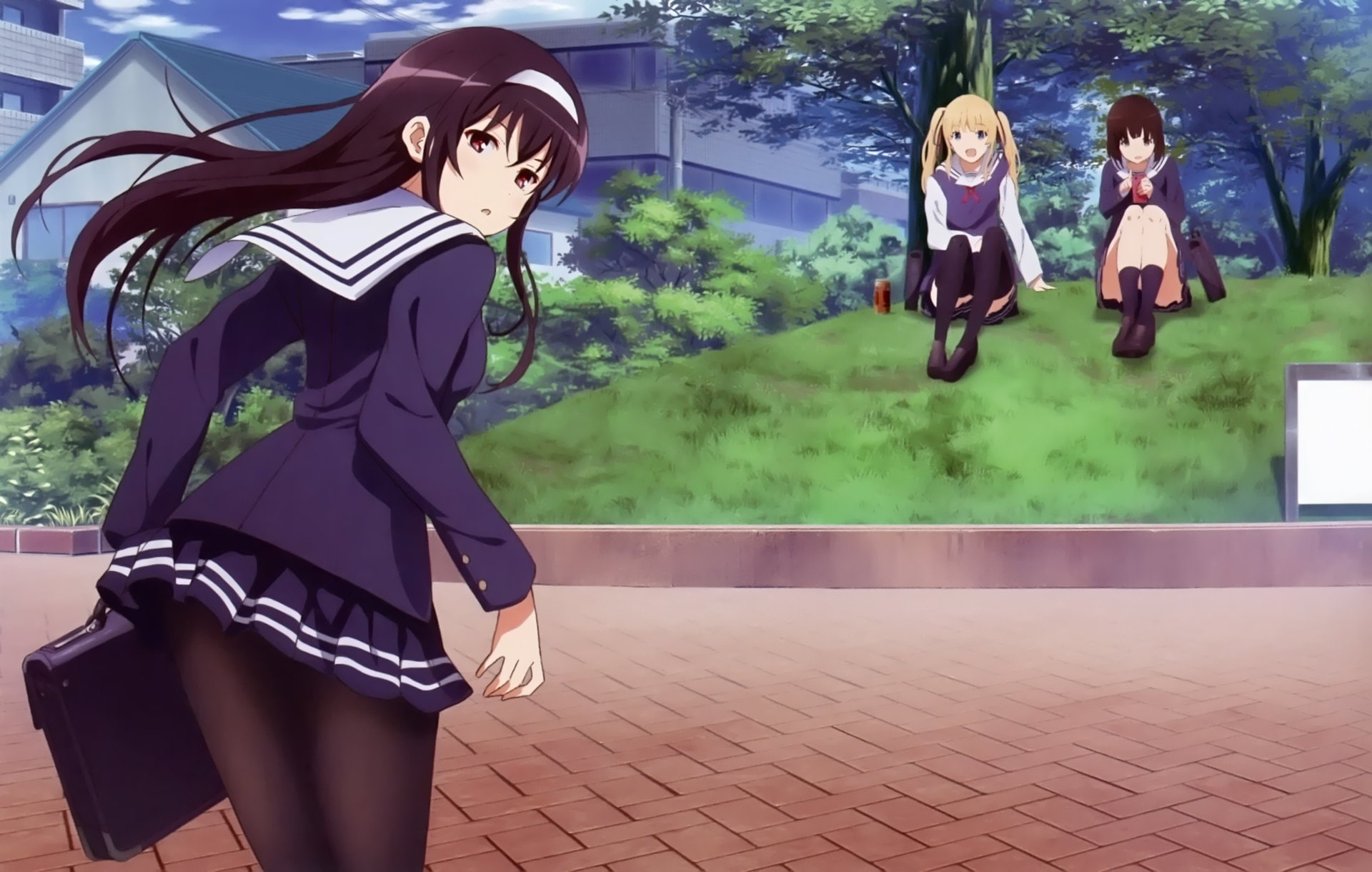 Saekano: How to Raise a Boring Girlfriend, 1080P, Anime, HD Wallpaper