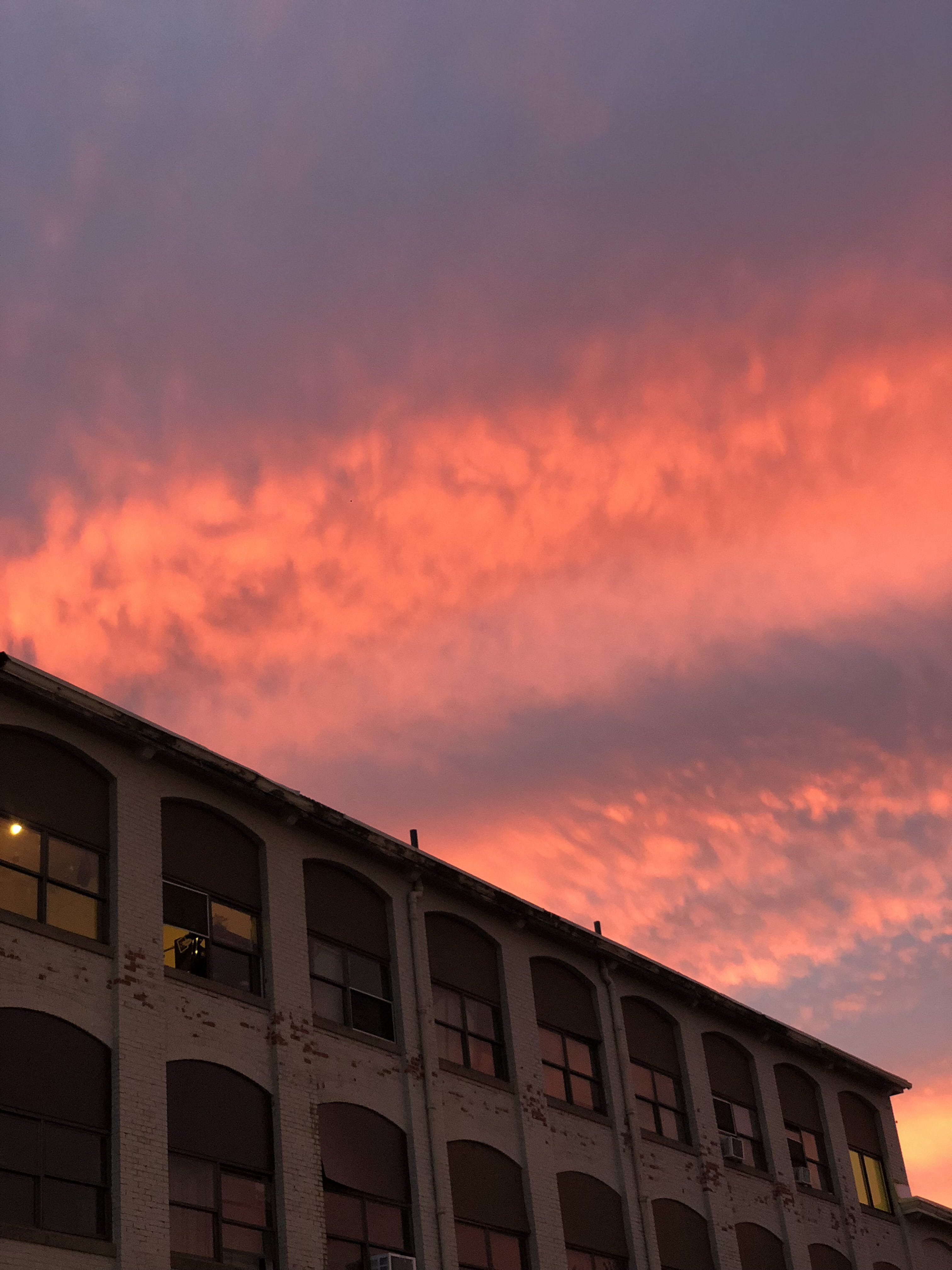 city, providence, united states, 4K, residential district, outdoors, sunset, orange color, nature, sunlight, built structure, architecture, street, romantic sky, Phone HD Wallpaper
