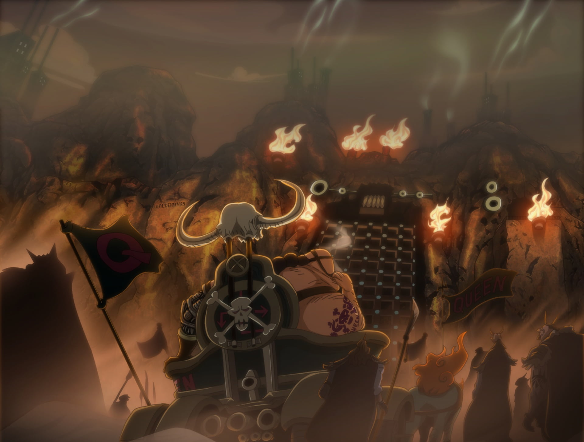 One Piece, Queen the Plague, 1080P, HD Wallpaper