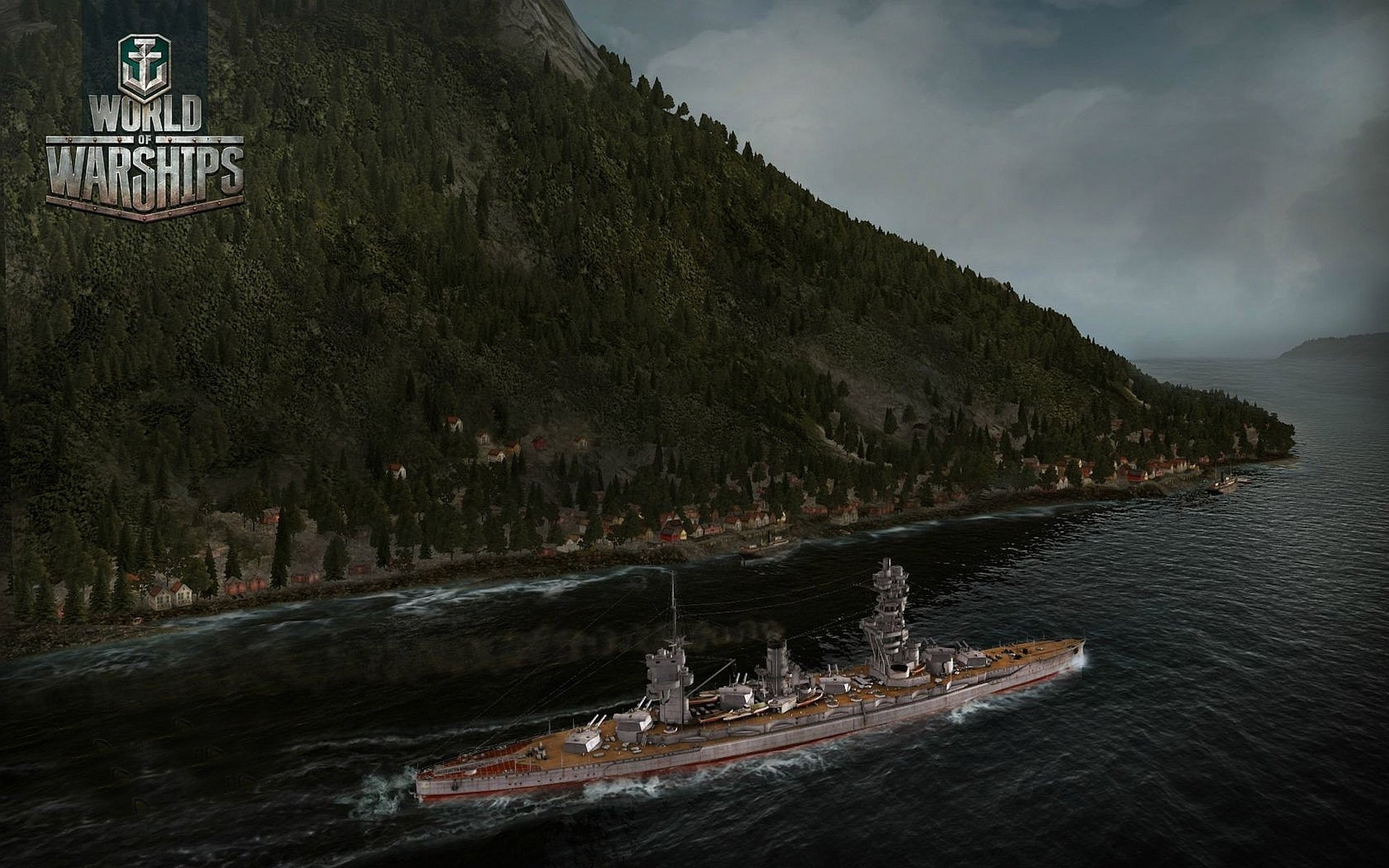 ship, battleship, action, warship, warships, military, boat, video, online, 1wwar, game, simulation, world, wwll, battle, war, strategy, 1080P, shooter, HD Wallpaper
