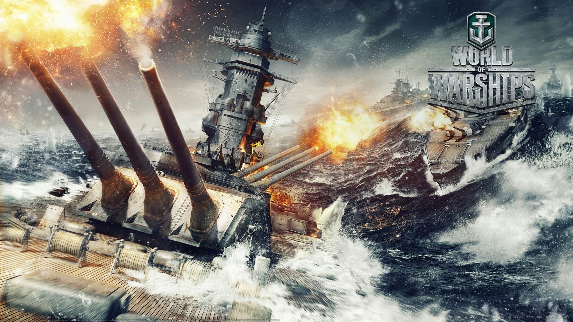 mmo, battleship, video, simulation, game, strategy, shooter, boat, 1wwar, warships, military, wwll, online, war, ship, battle, 1080P, warship, action, HD Wallpaper