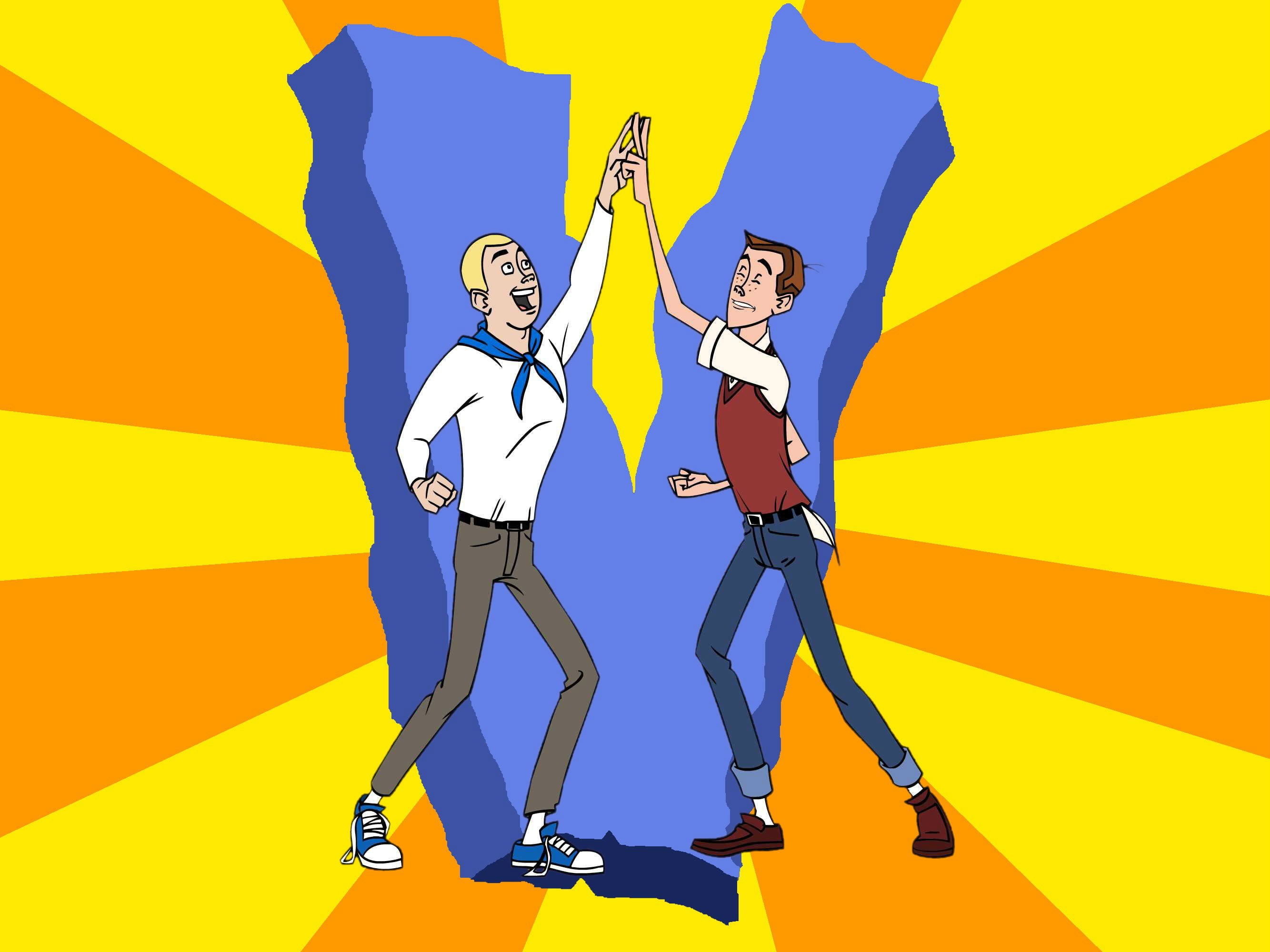 adventure, comedy, bros, venture, 2K, cartoon, HD Wallpaper