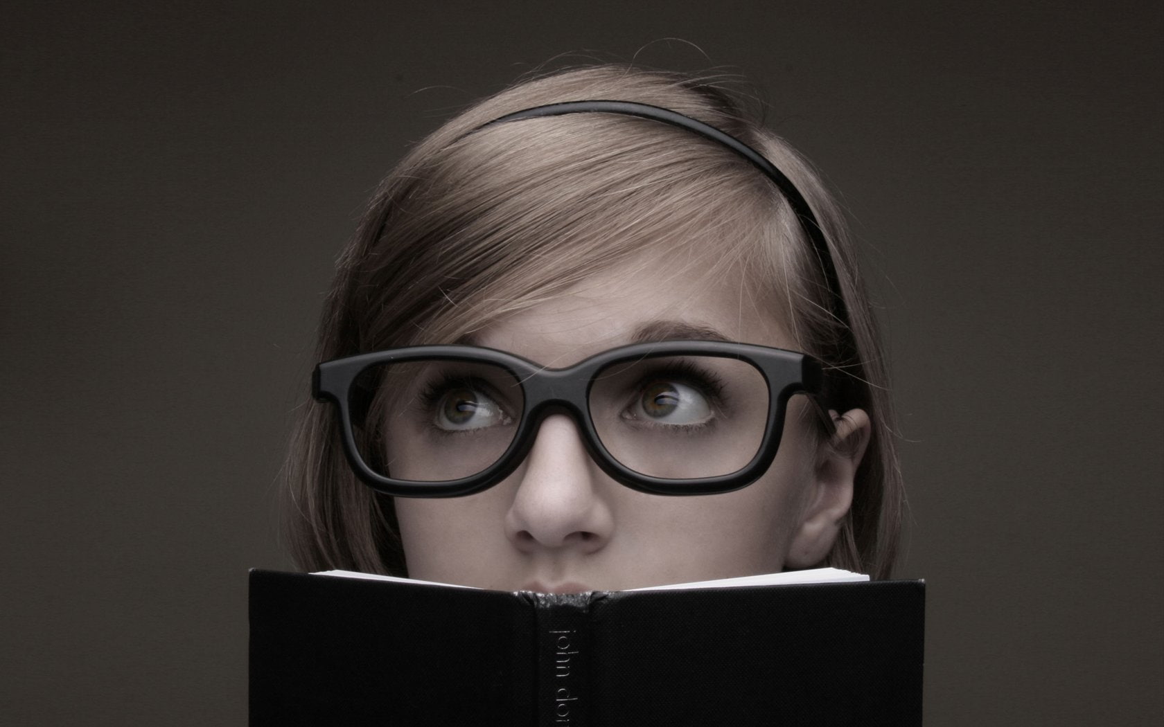 720P, women, glasses, books, girls, intellectualism, faces, HD Wallpaper