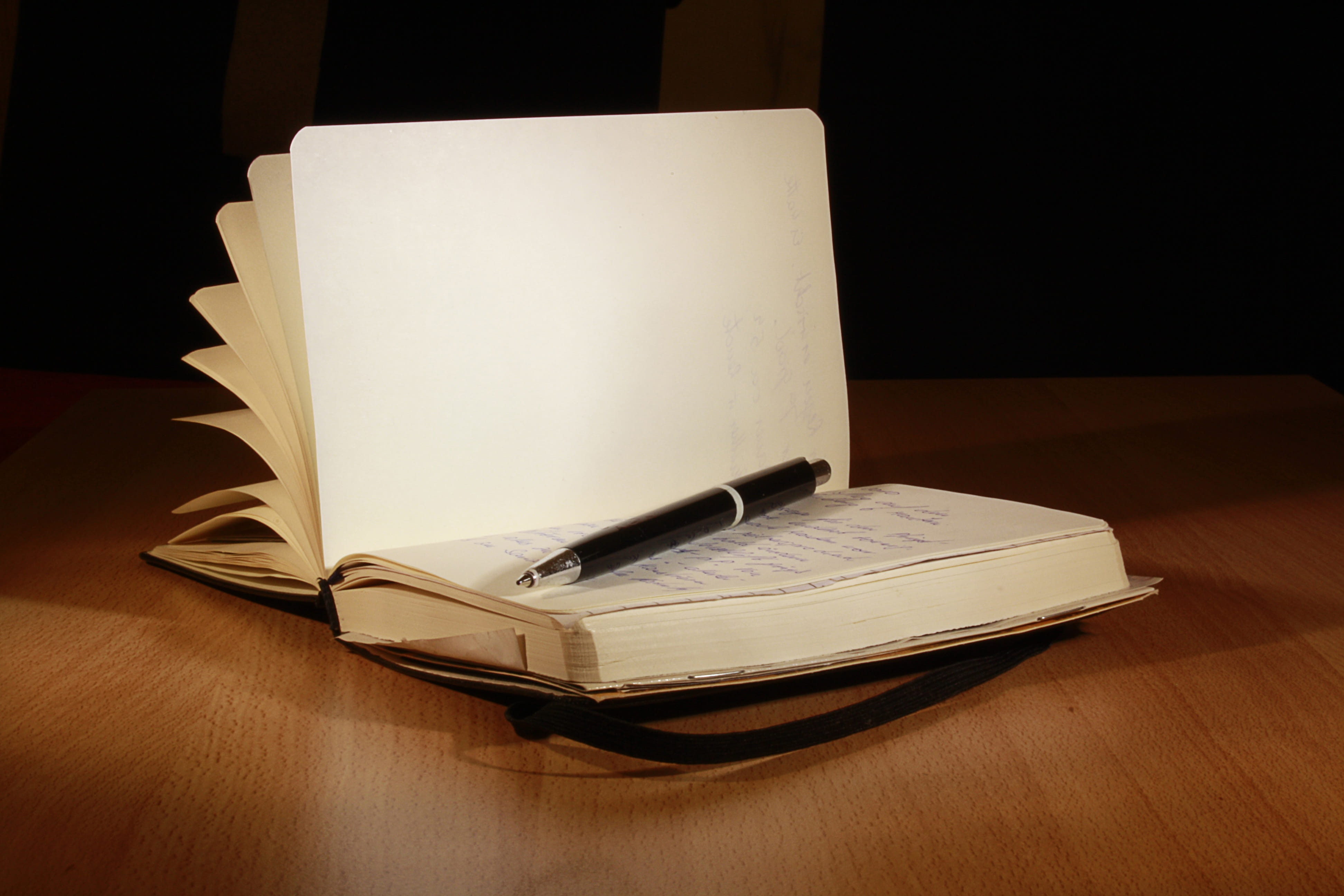 training, font, paper, small break, old, write, intellectual, empty, table, page, open, document, publication, learn, paperwork, pen, formed, blank, still life, HD Wallpaper