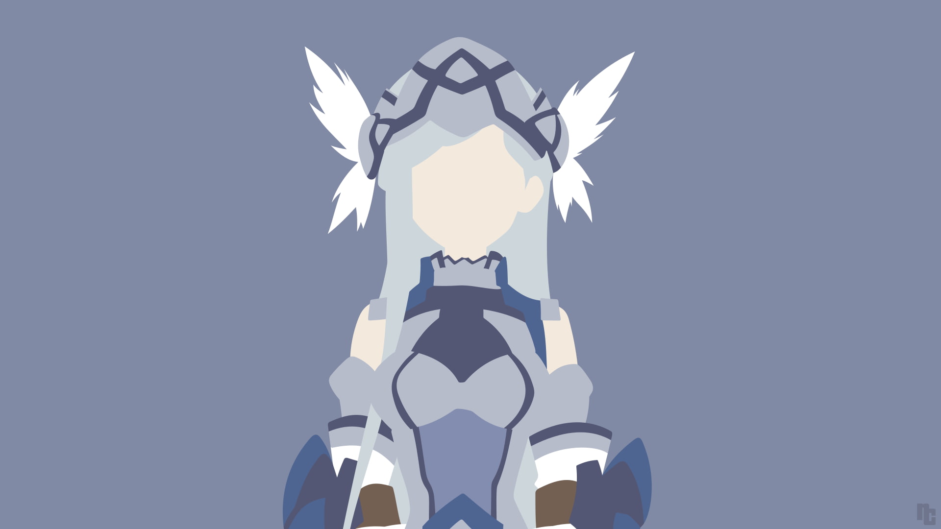 armor, minimalism, Log Horizon, Lenessia Erhart Cowen, 1080P, HD Wallpaper