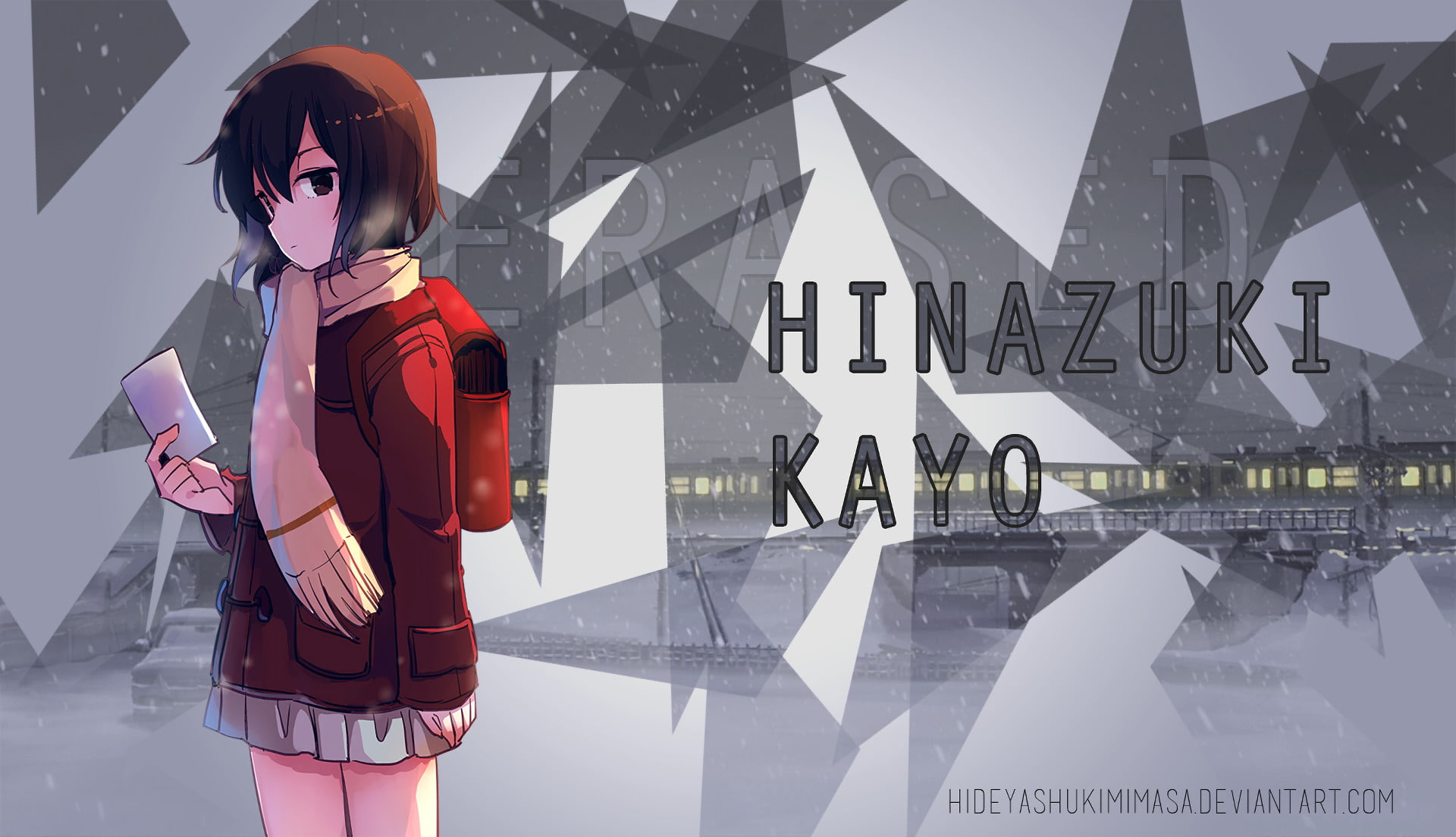 Anime, 1080P, Kayo Hinazuki, ERASED, HD Wallpaper