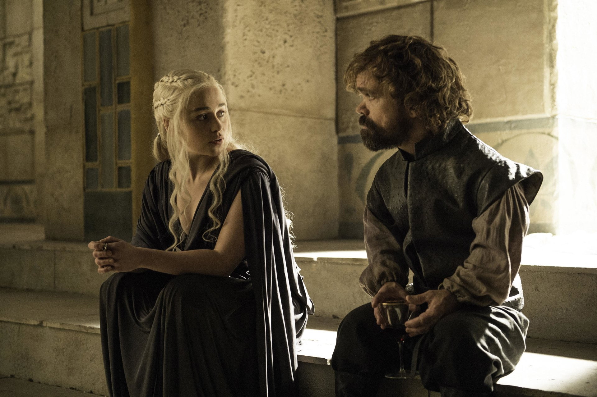 Game Of Thrones, 1080P, Peter Dinklage, Tyrion Lannister, Daenerys Targaryen, TV Show, Emilia Clarke, HD Wallpaper