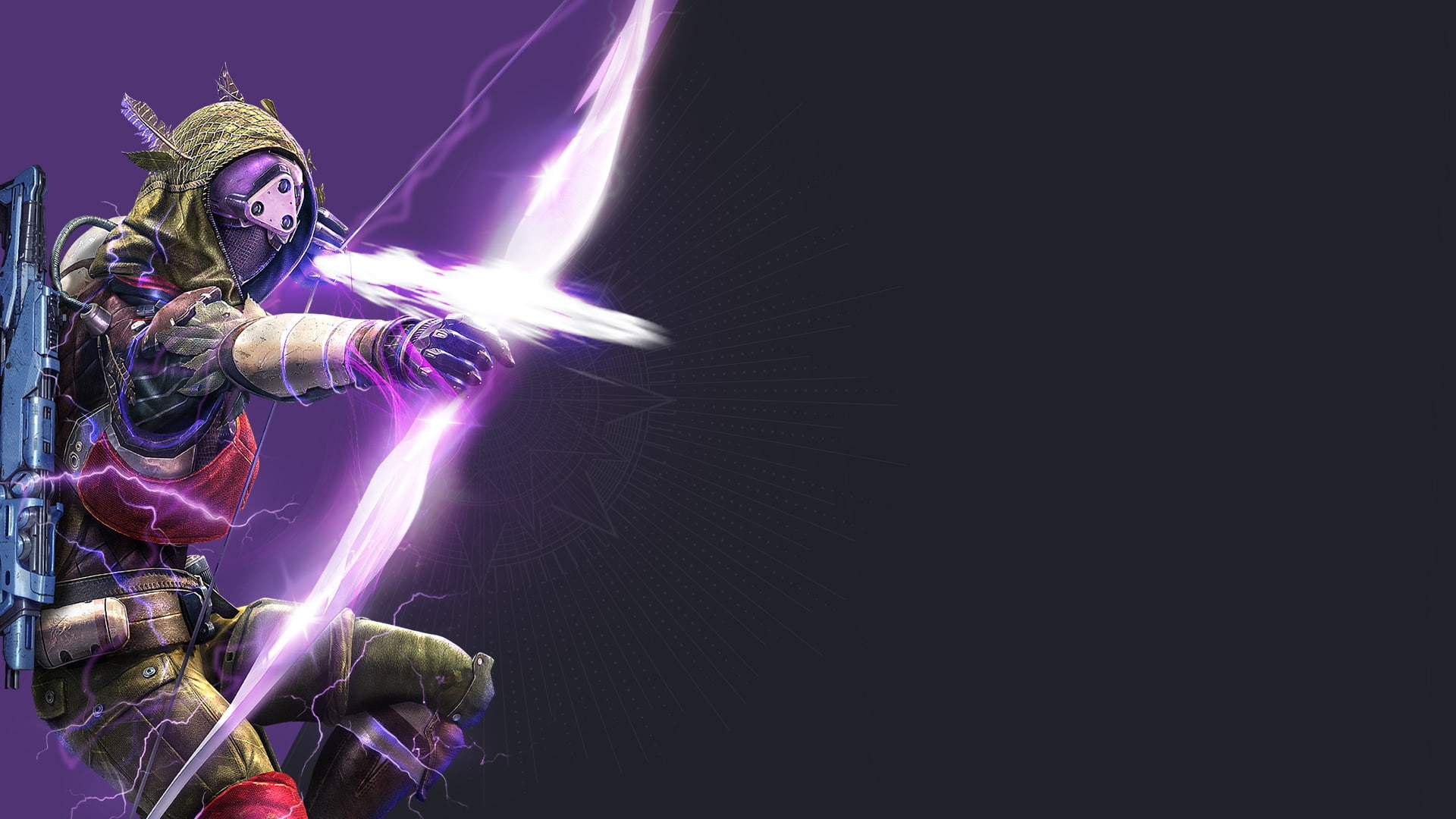 night, magic, event, nature, destiny the taken king, one person, bow, illuminated, celebration, real people, women, representation, arrow, clothing, arts culture and entertainment, HD Wallpaper