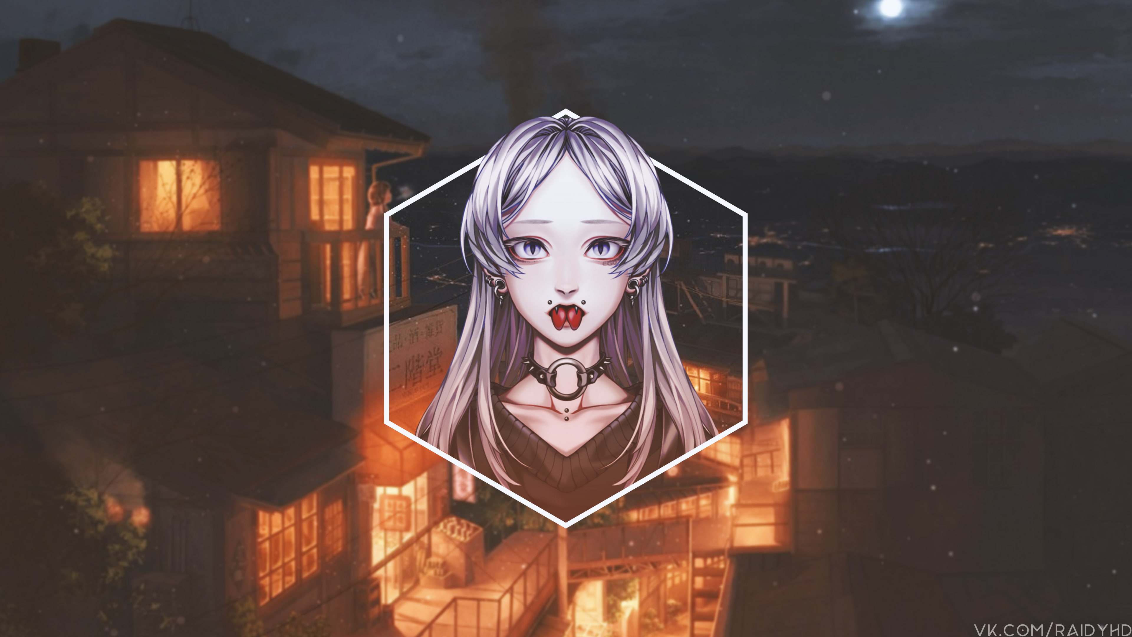 picture-in-picture, 4K, ghost, representation, disguise, one person, outdoors, nature, mask, built structure, night, real people, spooky, portrait, fear, HD Wallpaper