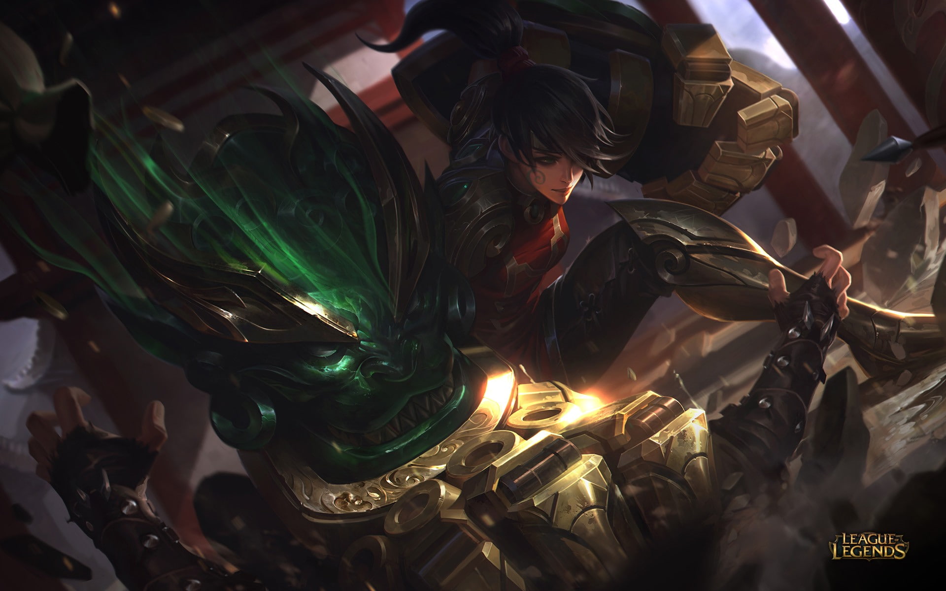 1080P, League of Legends, Vi, HD Wallpaper