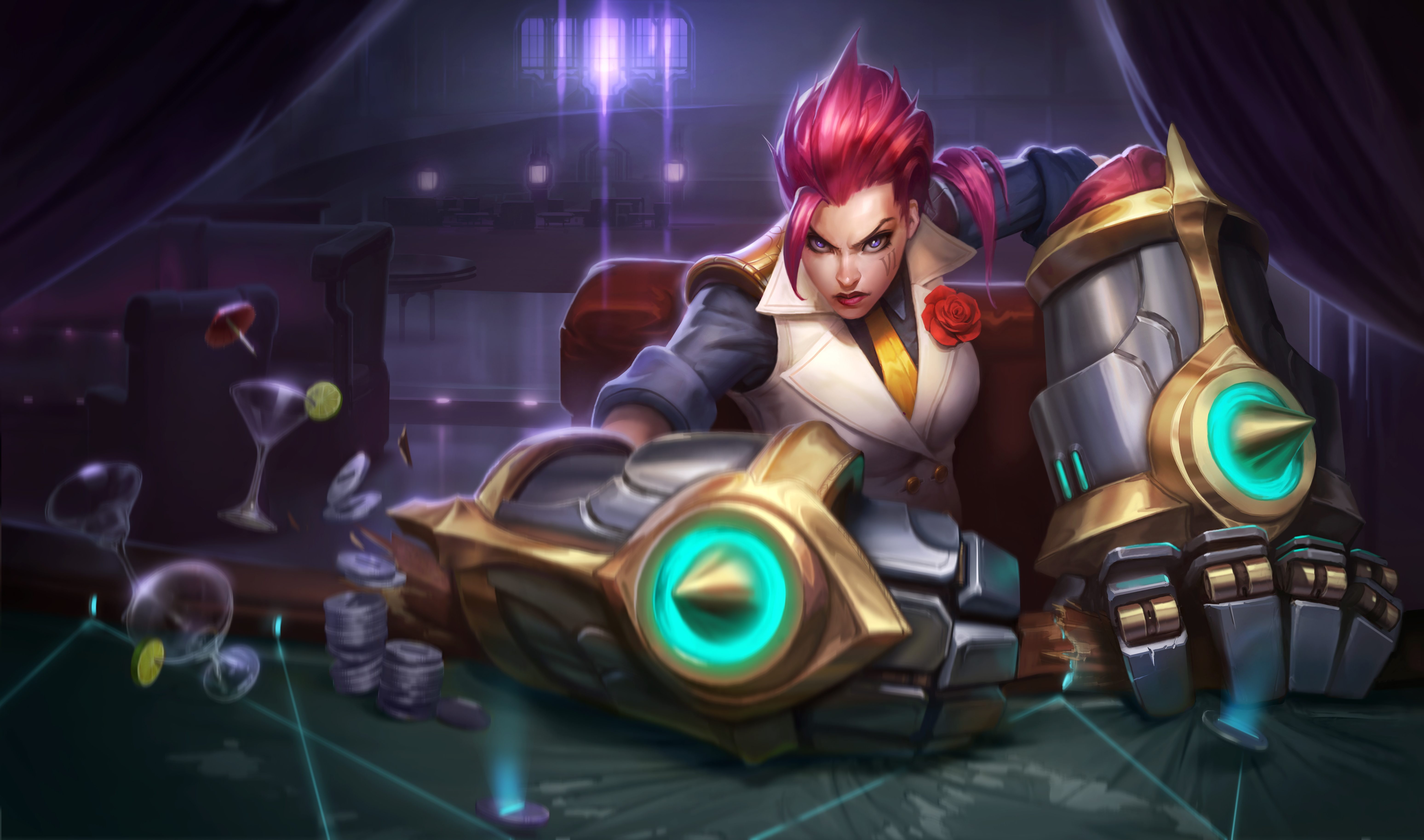 League of Legends, 5K, 5K, Vi, HD Wallpaper