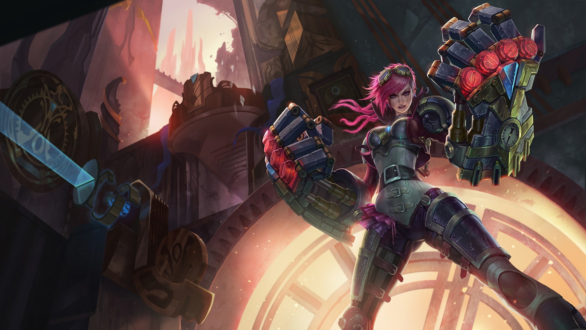 video games, League of Legends, 1080P, Vi (League of Legends), HD Wallpaper