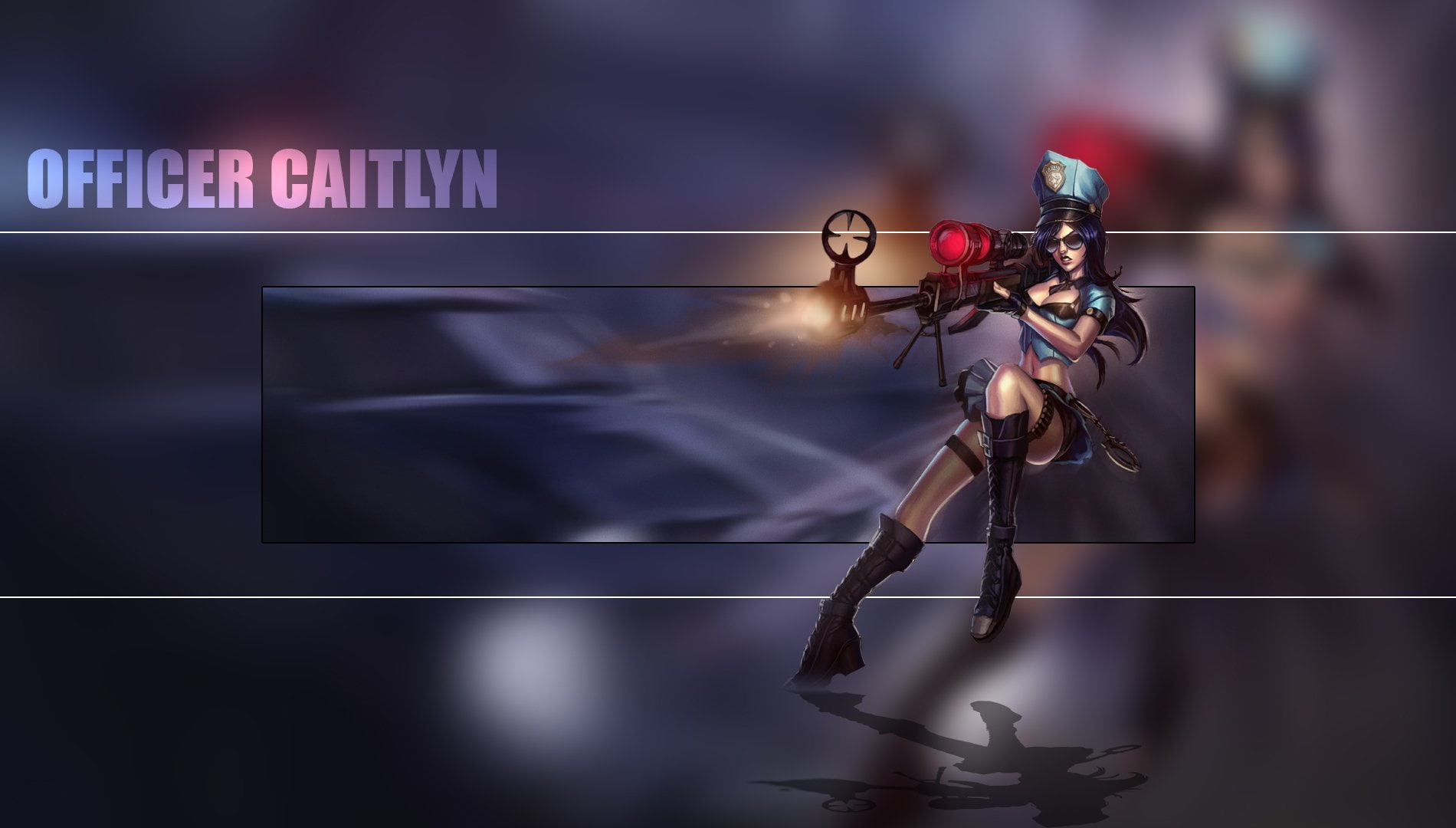 Video Game, 720P, League Of Legends, Caitlyn (League Of Legends), HD Wallpaper