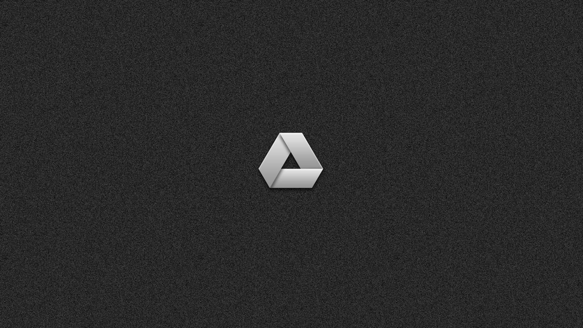 technology, indoors, communication, logo, high angle view, studio shot, black background, gray, textured, pattern, Google Drive, 1080P, search engine, HD Wallpaper