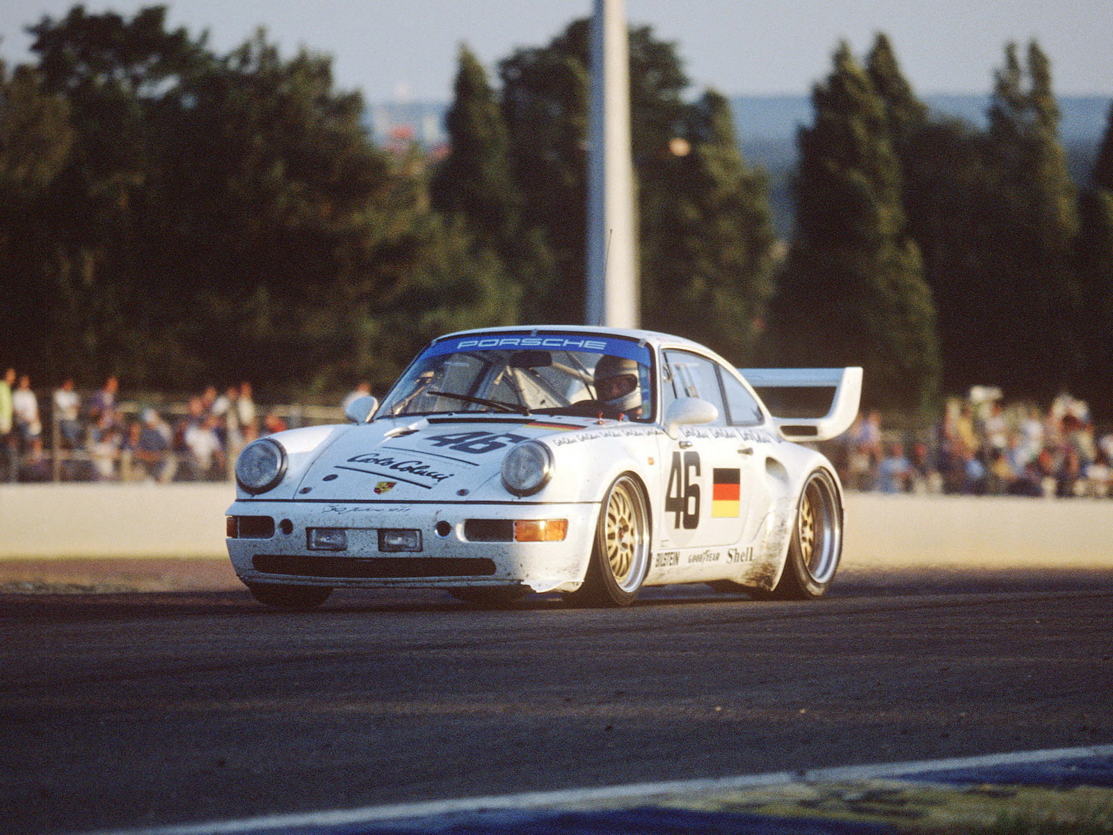 racing, turbo, race, 911, 1993, le mans, porsche, 964, g t, 720P, HD Wallpaper