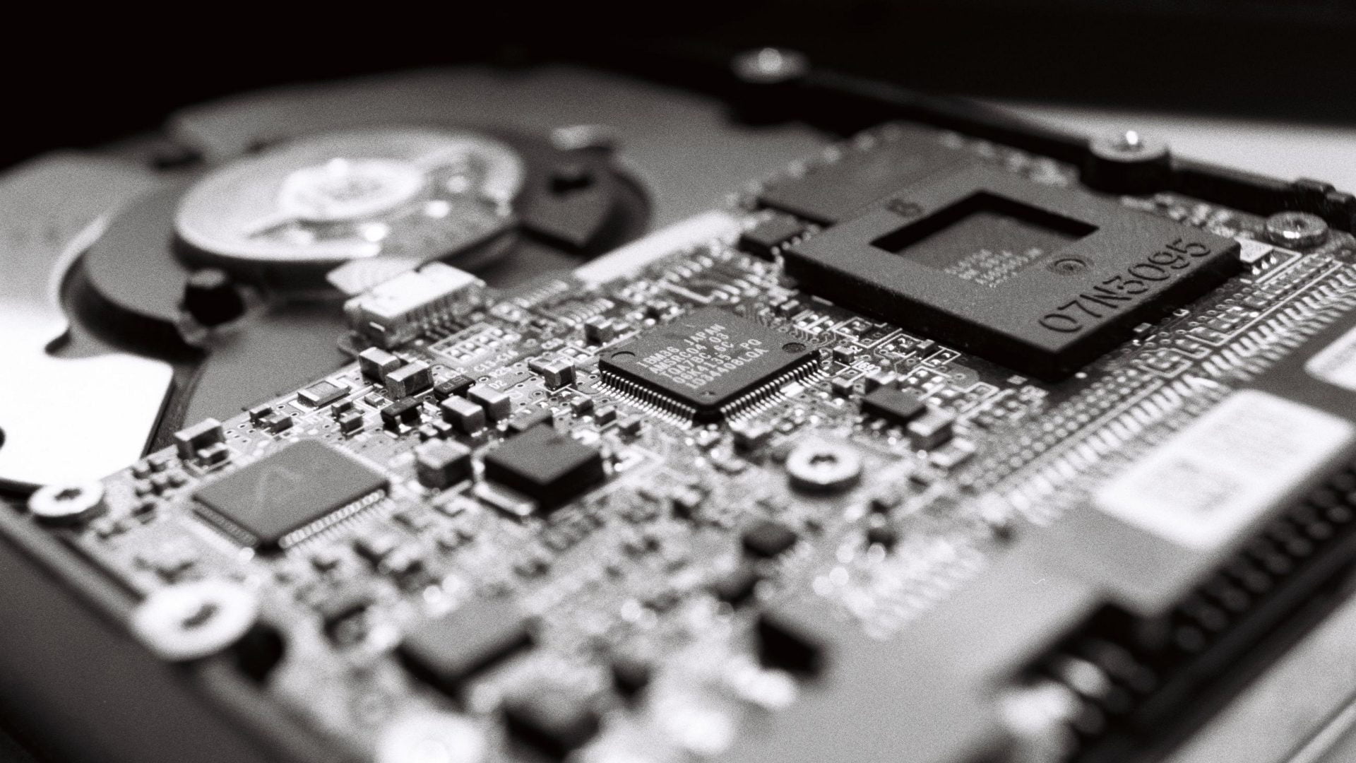 electrical component, mother board, computer part, technics, equipment, industry, indoors, technology, pattern, game, puzzle, connection, complexity, 1080P, HD Wallpaper