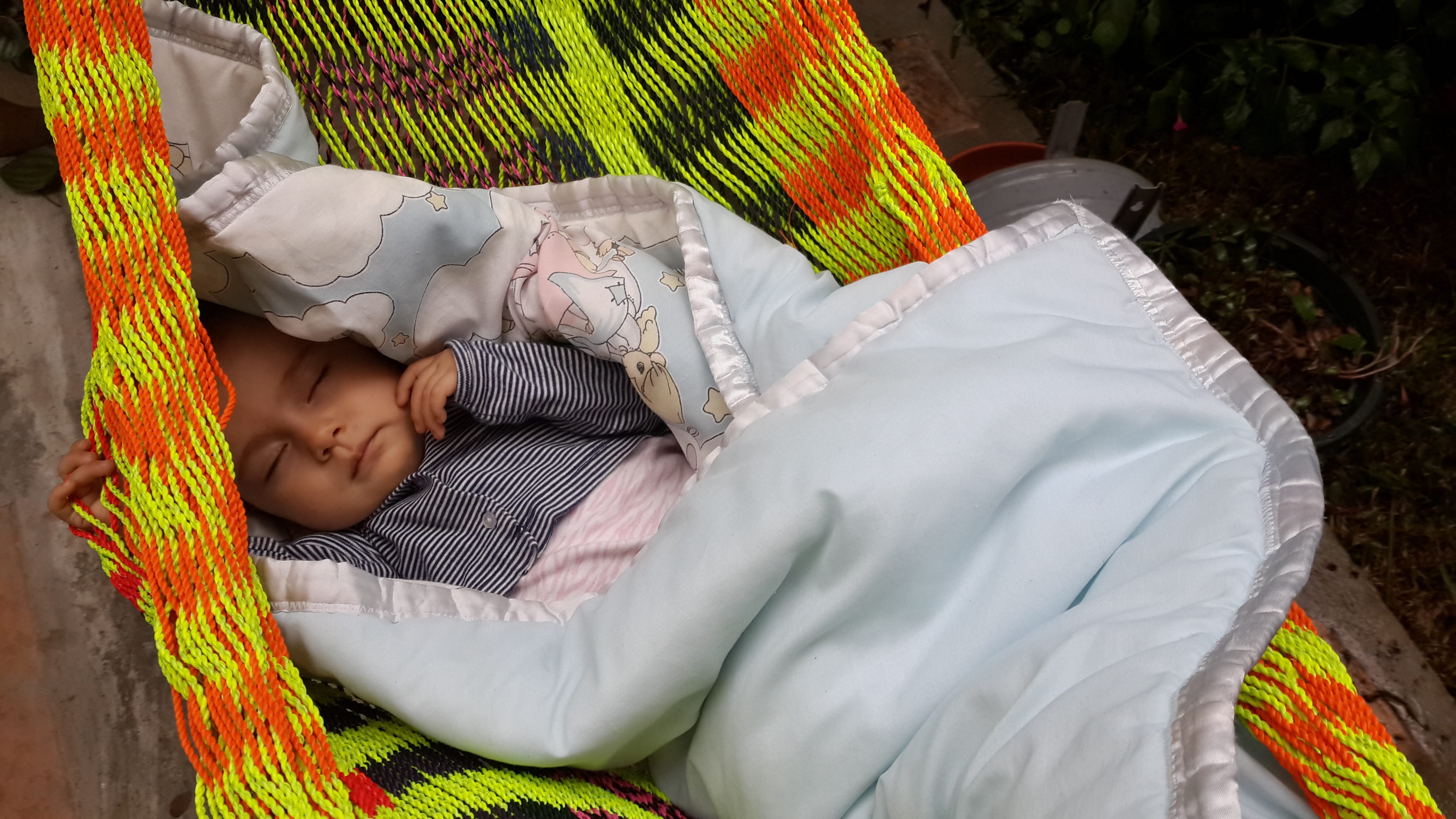 real people, lying down, furniture, sleeping, high angle view, blanket, lifestyles, eyes closed, innocence, hammock, resting, bed, one person, girl, outdoors, HD Wallpaper