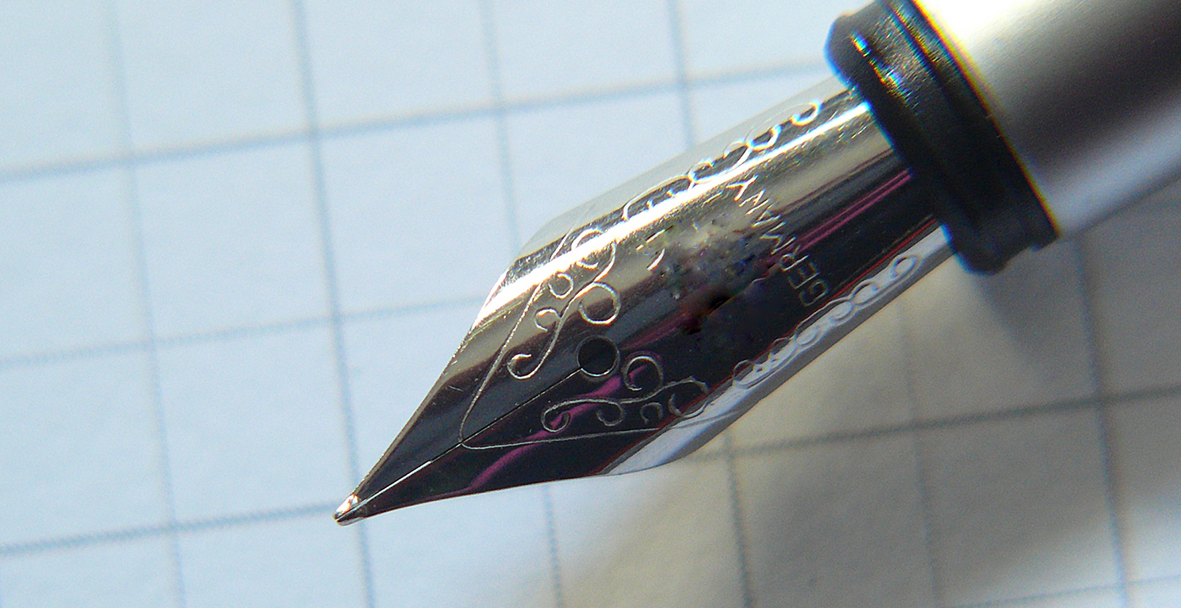 ink, analog devices, hanging, day, focus on foreground, number, 1080P, pattern, still life, filler, pen, nib, close-up, leave, selective focus, paper, HD Wallpaper