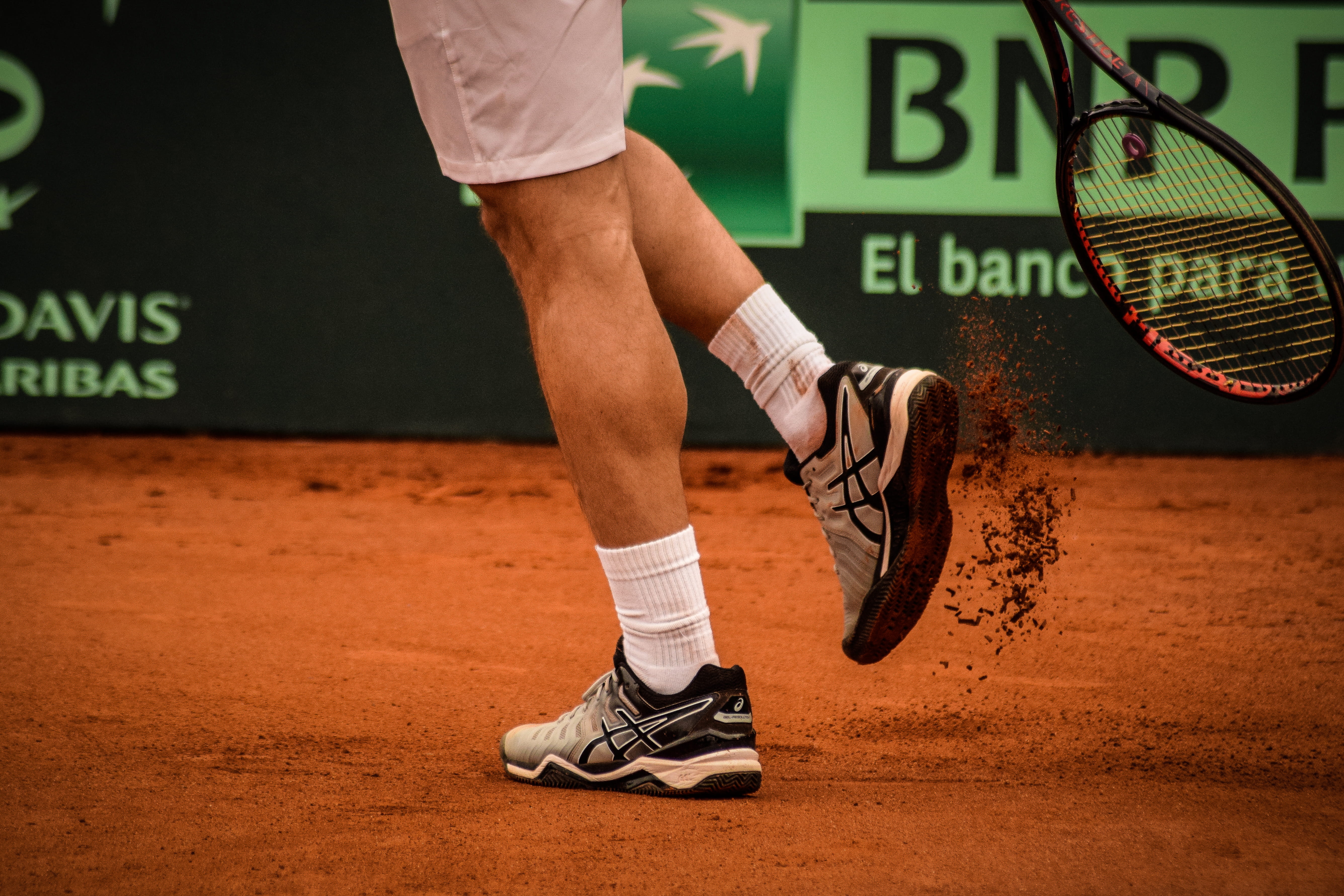 game, man, playing, daylight, shoes, child, sports equipment, one person, asics, court, low section, action, human body part, close-up, stadium, shoe, tennis court, HD Wallpaper