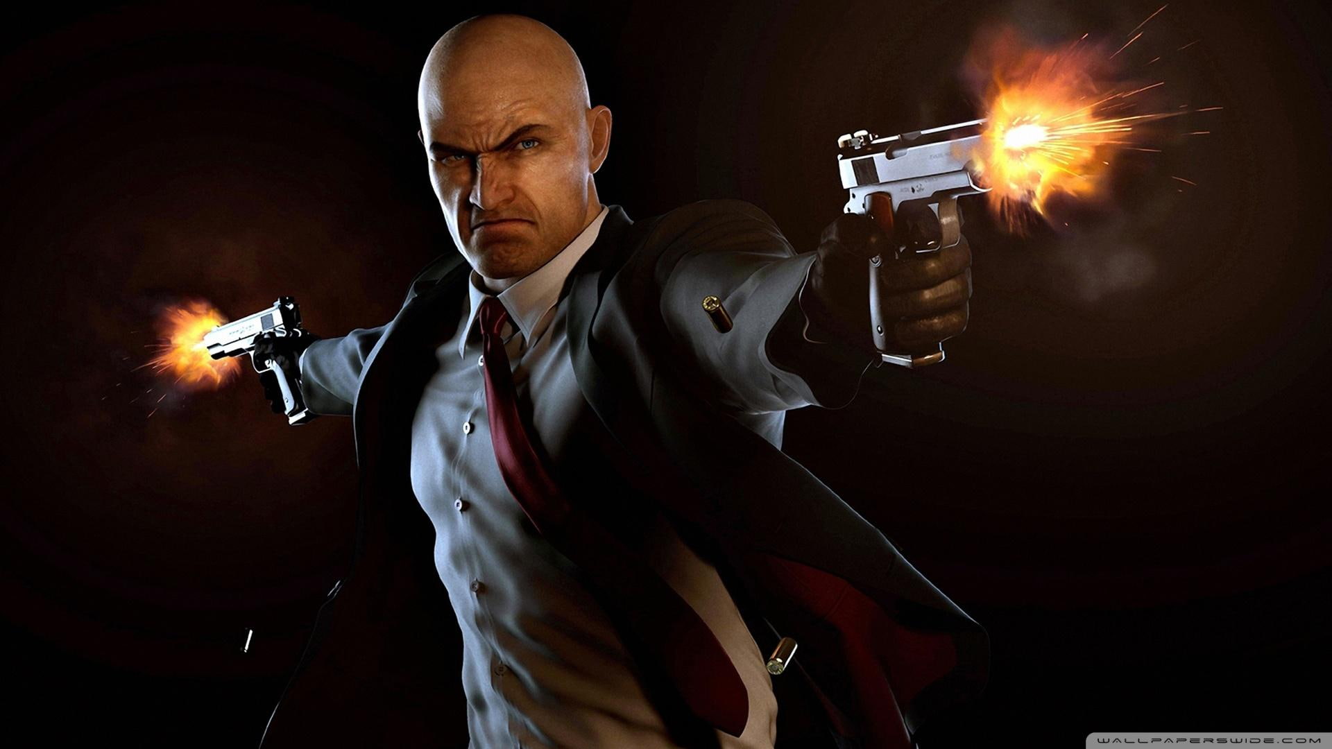silent, codename 47, orginal, absolution, games, assassin, hitman, pistols, 1080P, killer, HD Wallpaper