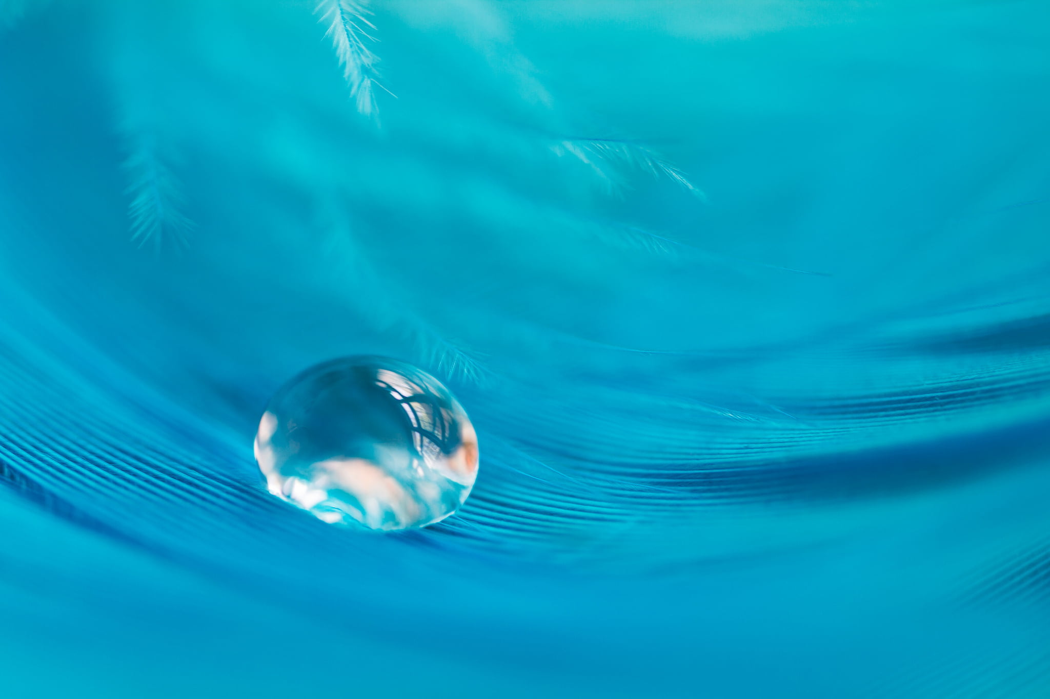 light - Natural Phenomenon, rippled, reflection, sea, motion, planet - Space, freshness, abstract, selective focus, ideas, bright, ripple, pattern, circle, HD Wallpaper