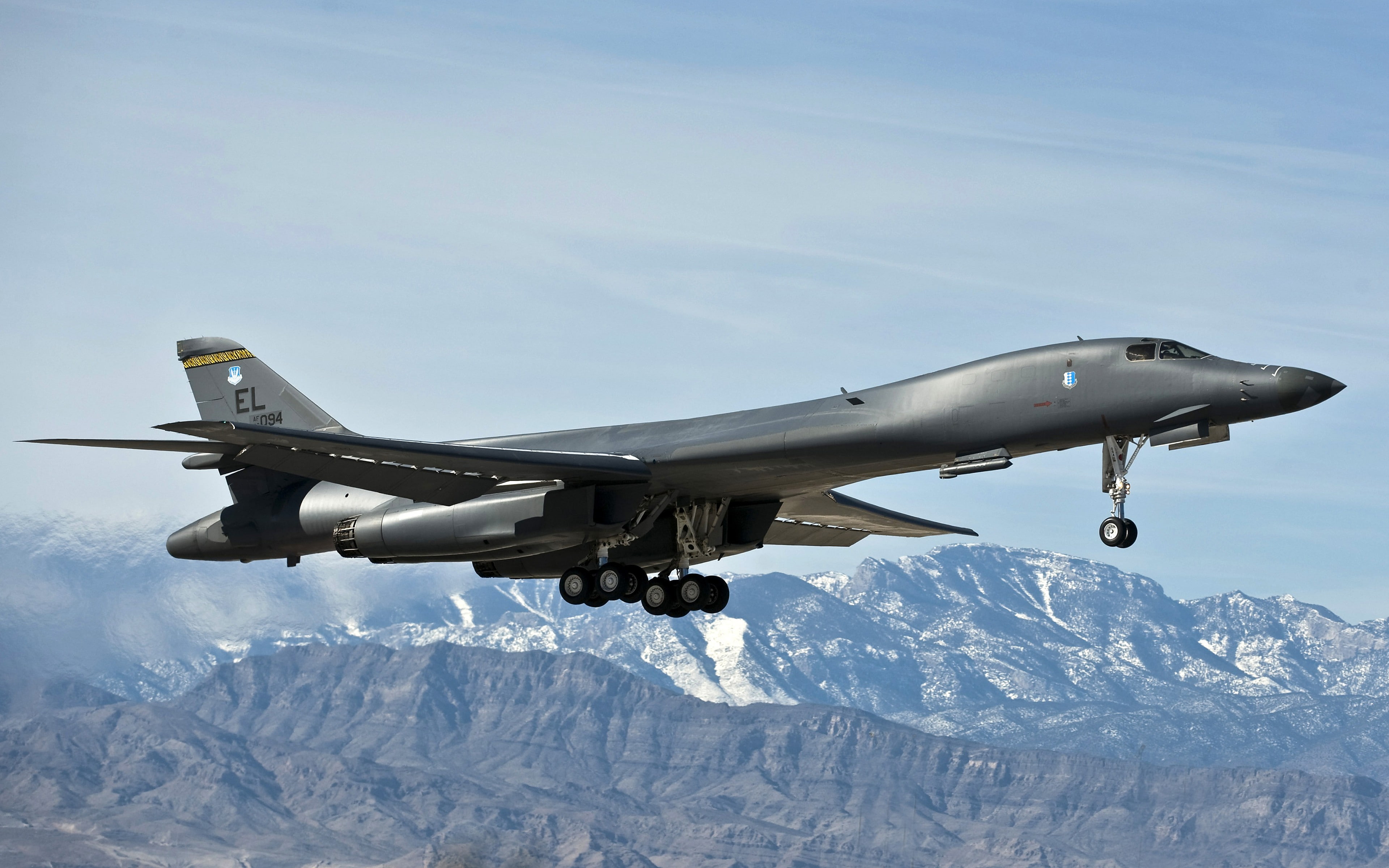 Rockwell B, Military Aircraft, Bomber, Strategic Bomber, aircraft, 4K, 3840x2400 px, HD Wallpaper