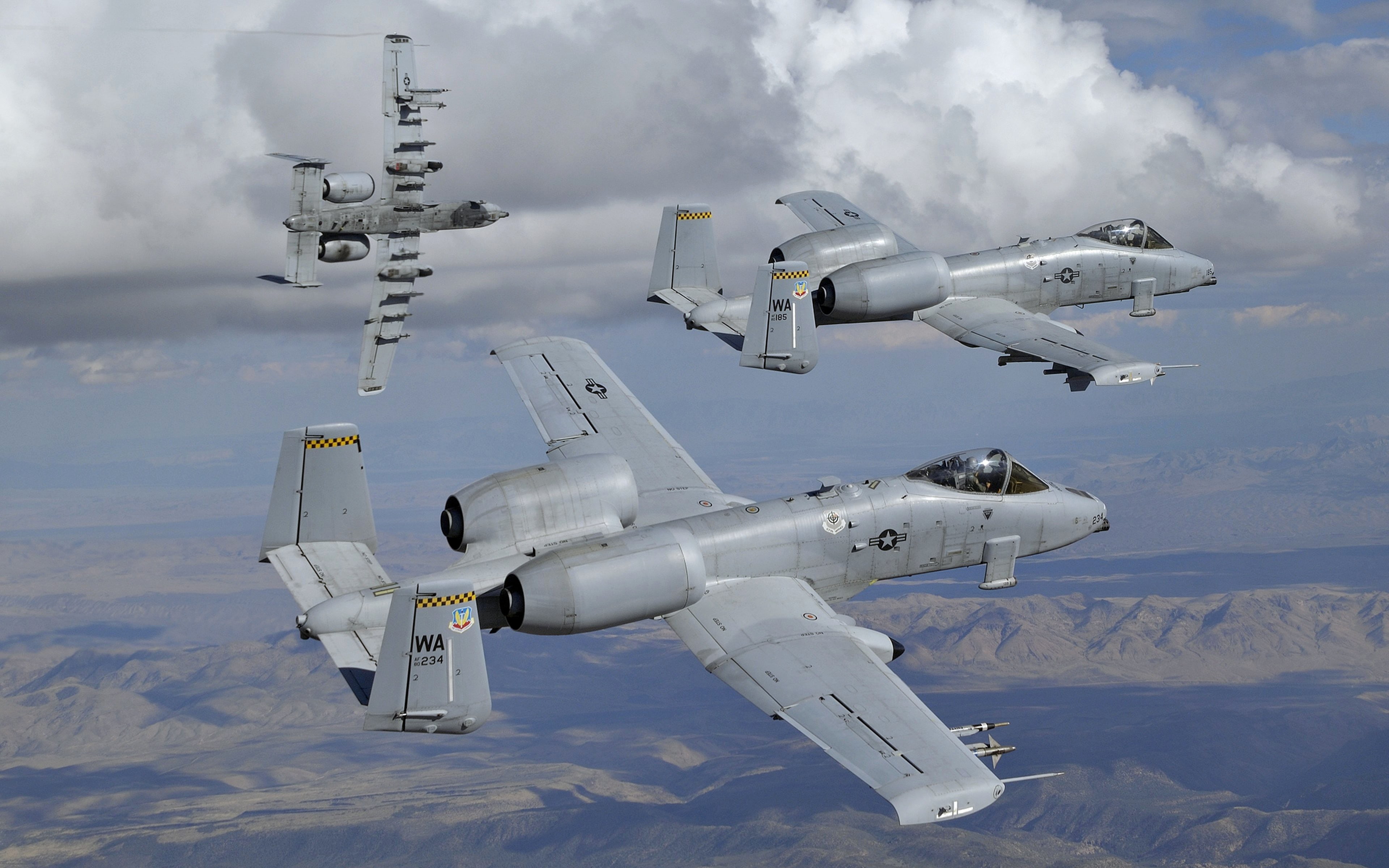 aircraft, 4K, 3840x2400 px, Military Aircraft, Fairchild A, HD Wallpaper