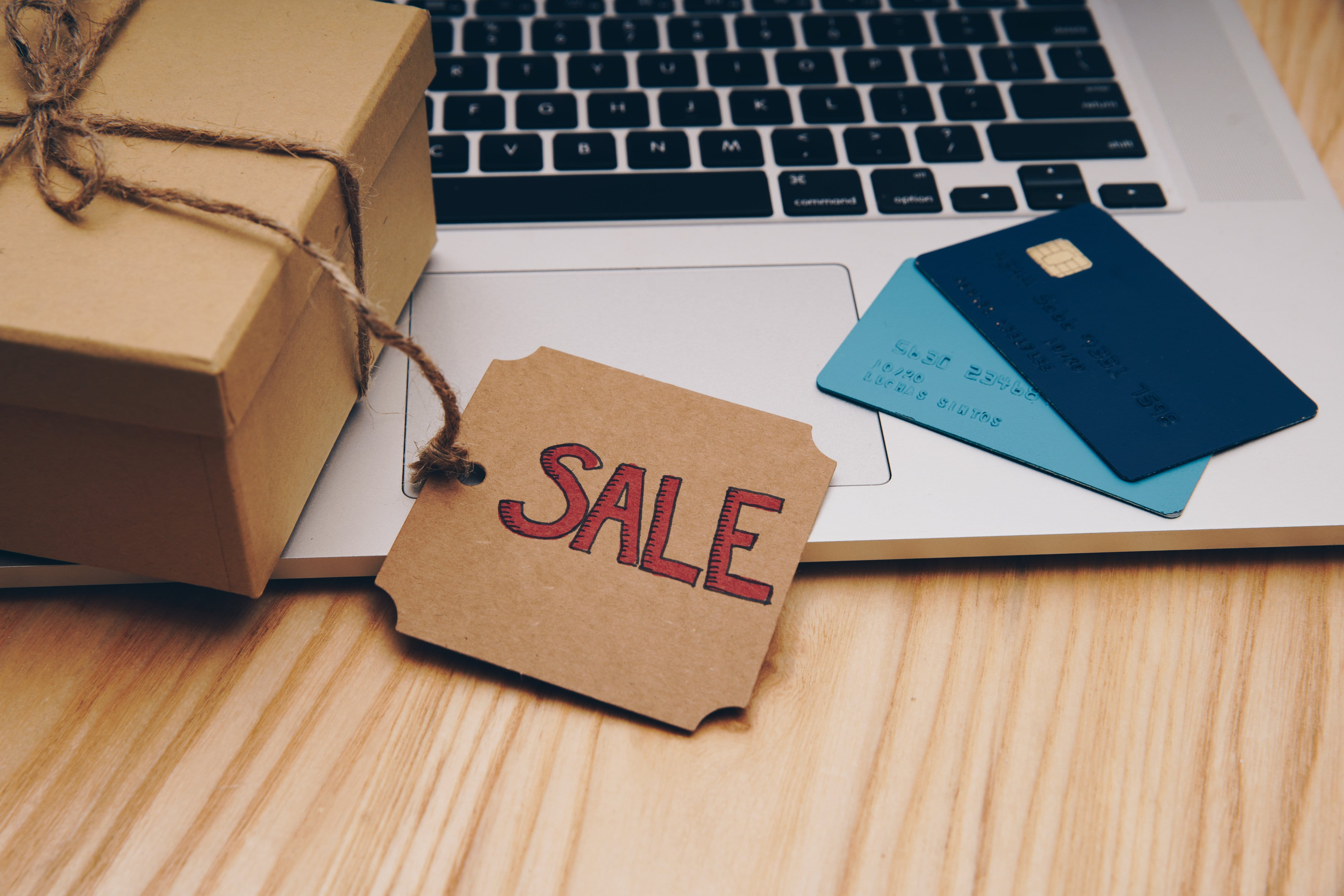 Laptop, container, Sale, western script, Retail, still life, Computer, wireless technology, photo, Keyboard, 4K, text, letter, technology, pen, Shopping, HD Wallpaper