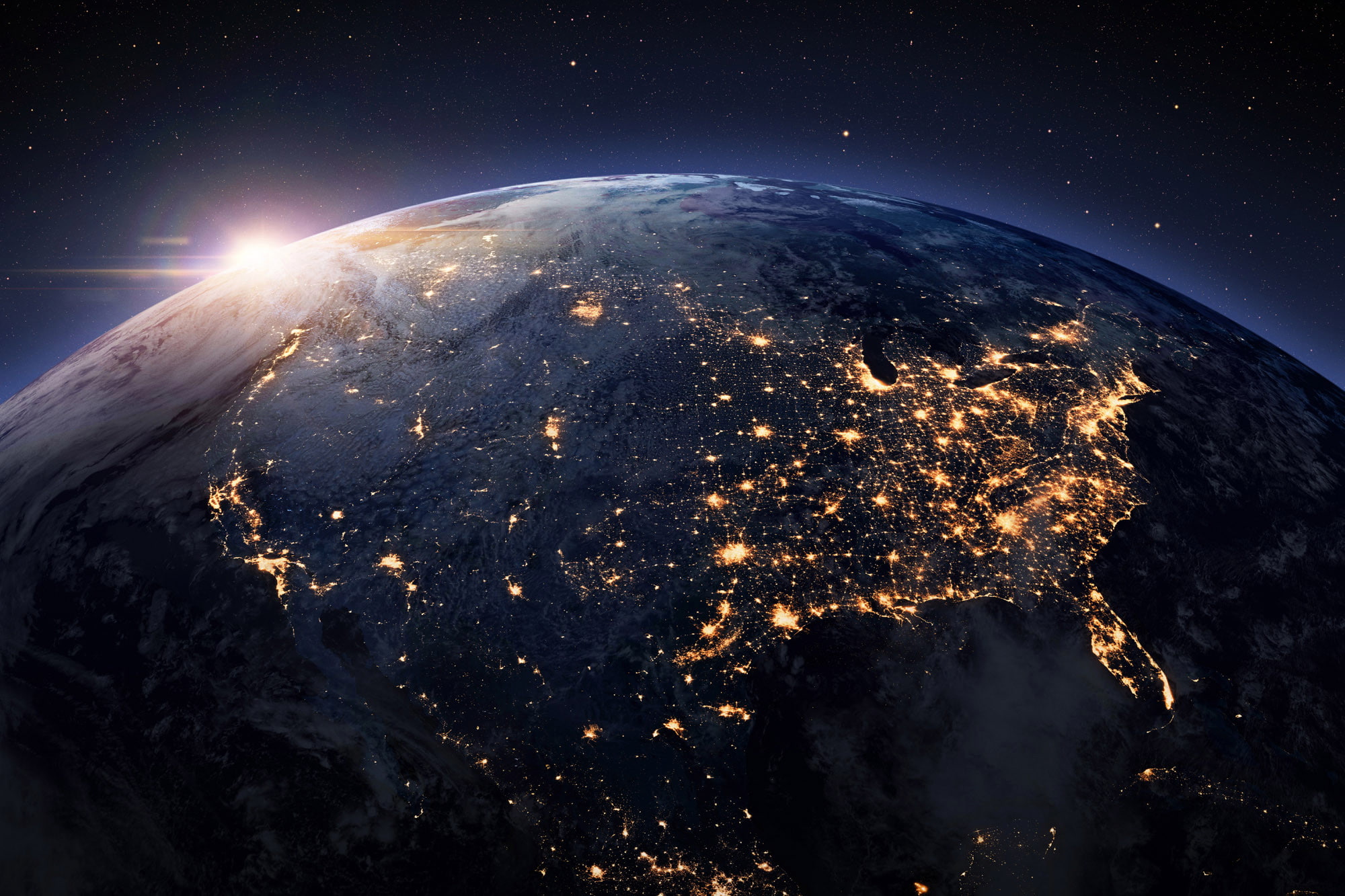 planet, universe, space, earth, sci-fi, 1080P, HD Wallpaper
