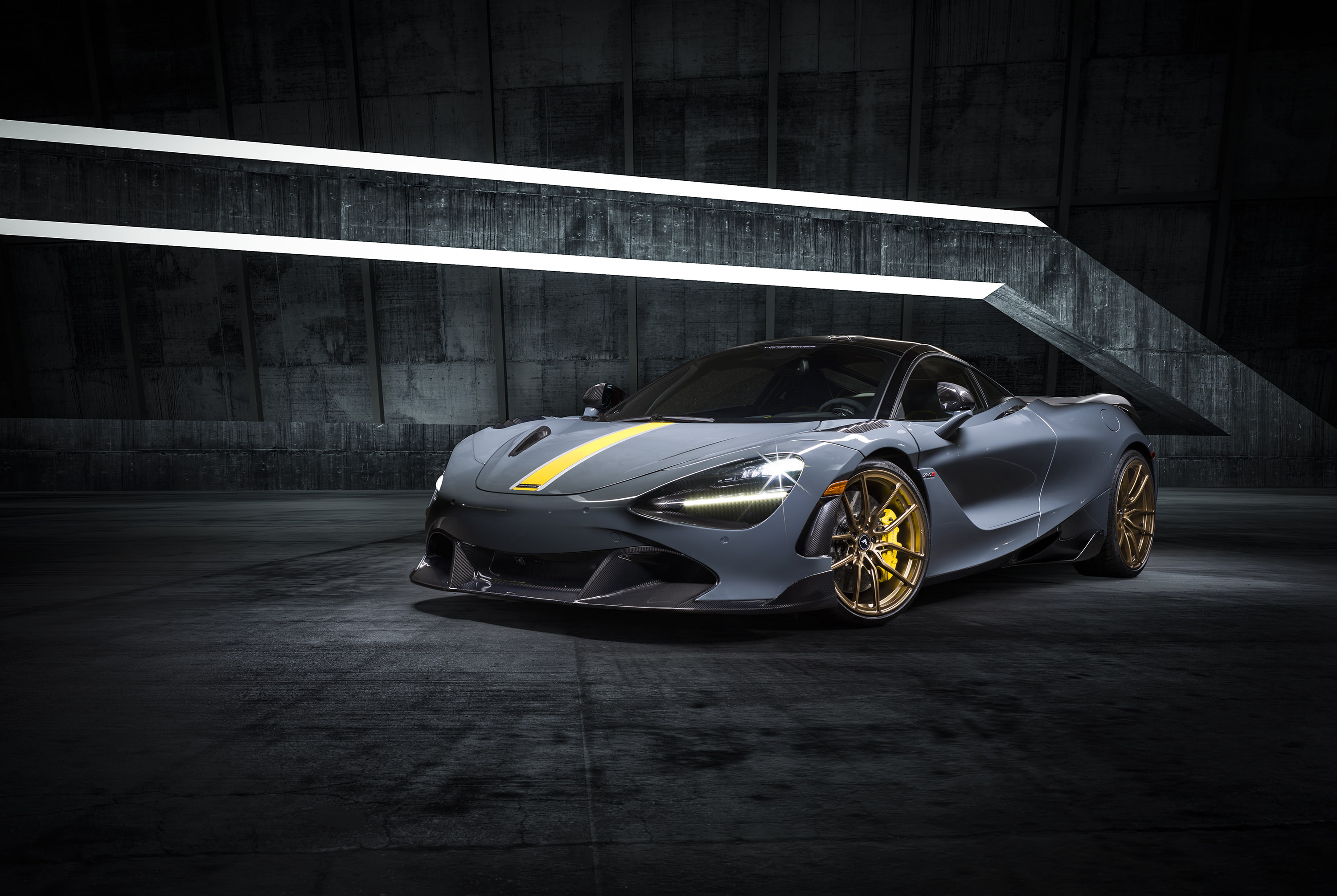 Carbon Fiber, McLaren 720S, 2K, Silverstone Aero Program, HD, HD Wallpaper