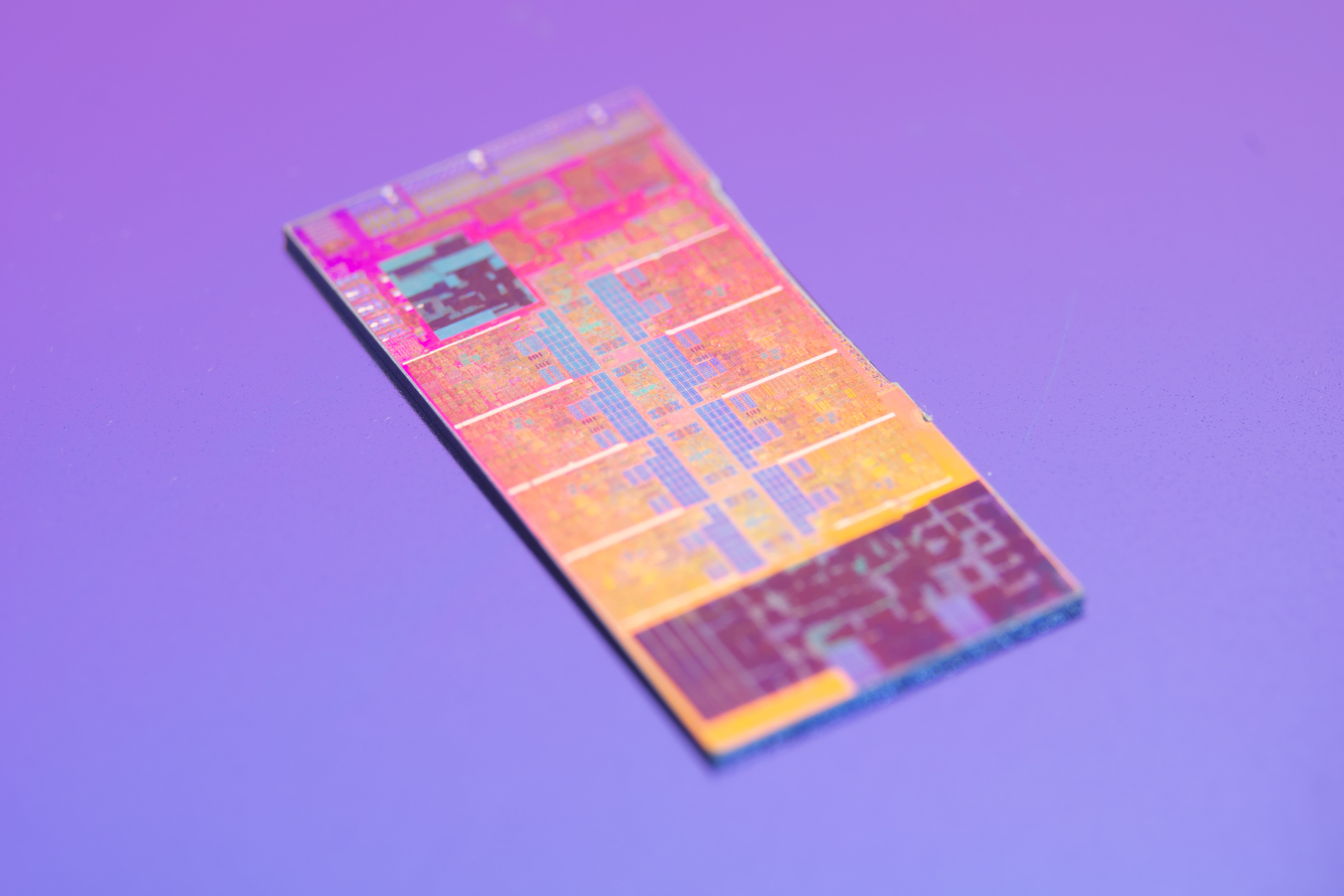 integrated circuits, technology, Intel, processor, 5K, colorful, CPU, microchip, HD Wallpaper