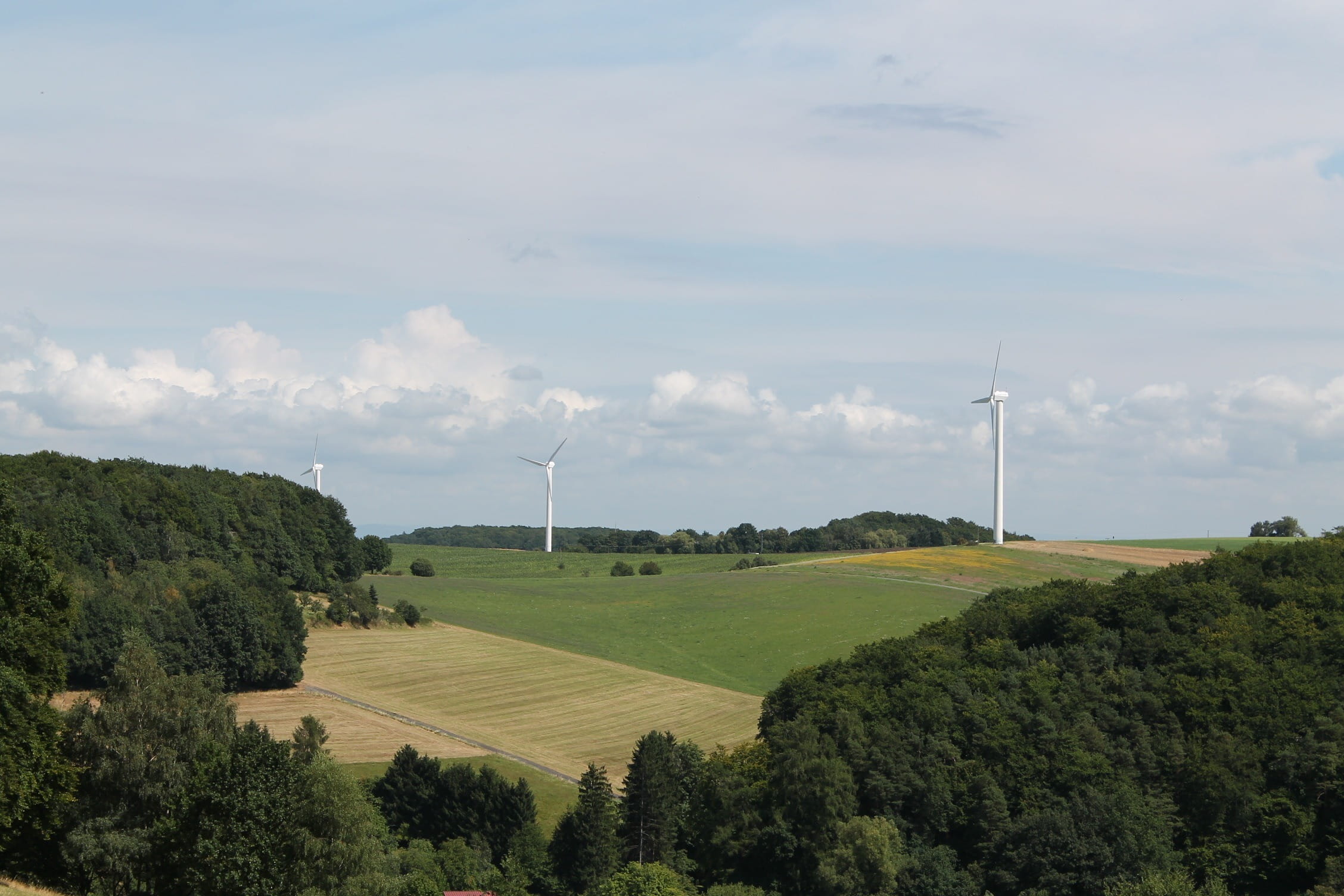 environment, spring, turbine, outdoors, Clouds, plants, rural Scene, renewable energy, day, beauty in nature, fields, plant, cloud - sky, nature, Hills, HD Wallpaper