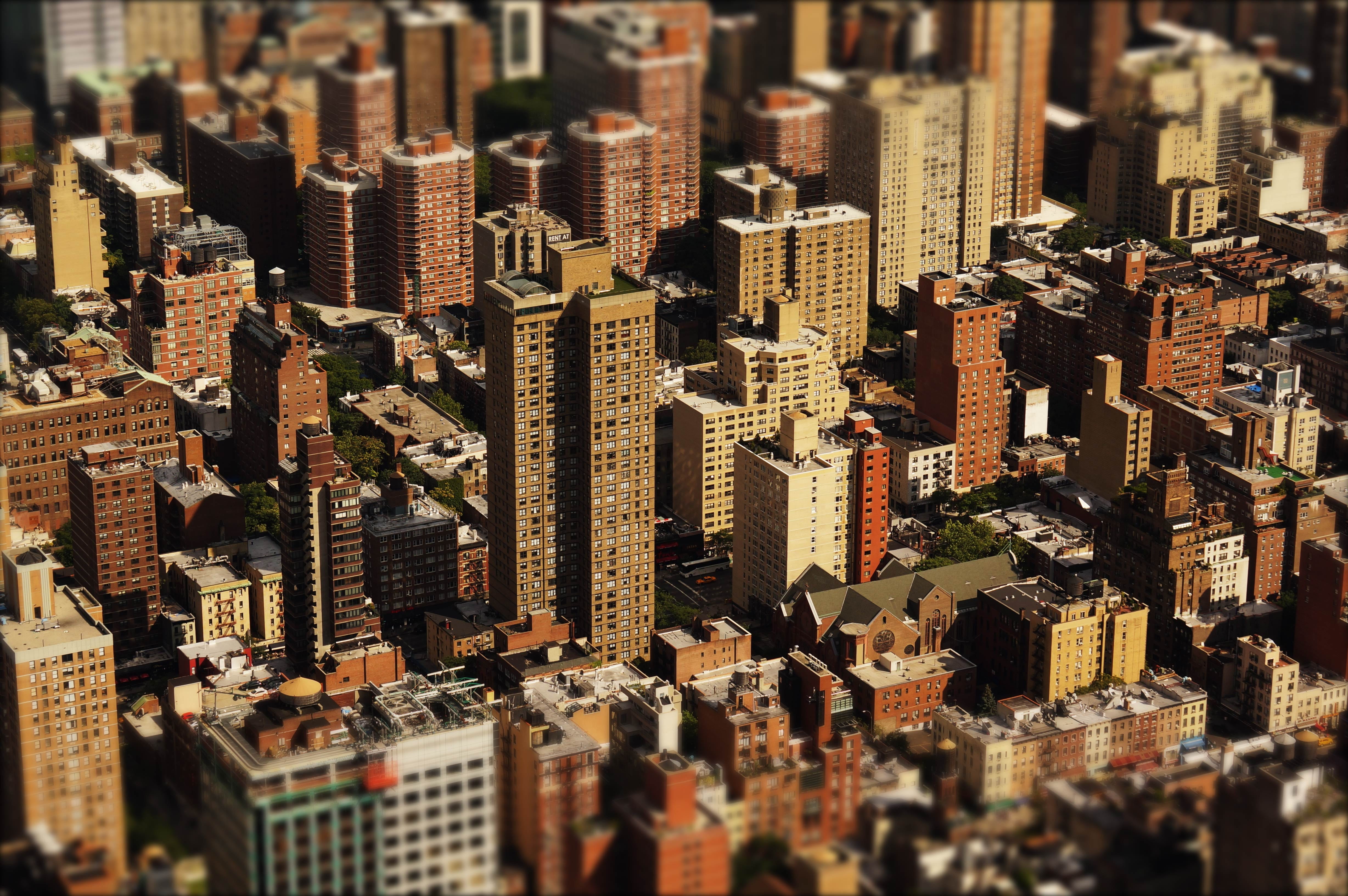 built structure, metropolitan area, big city, cityscape, apartments, population, residential area, building exterior, usa, america, city life, aerial view, HD Wallpaper
