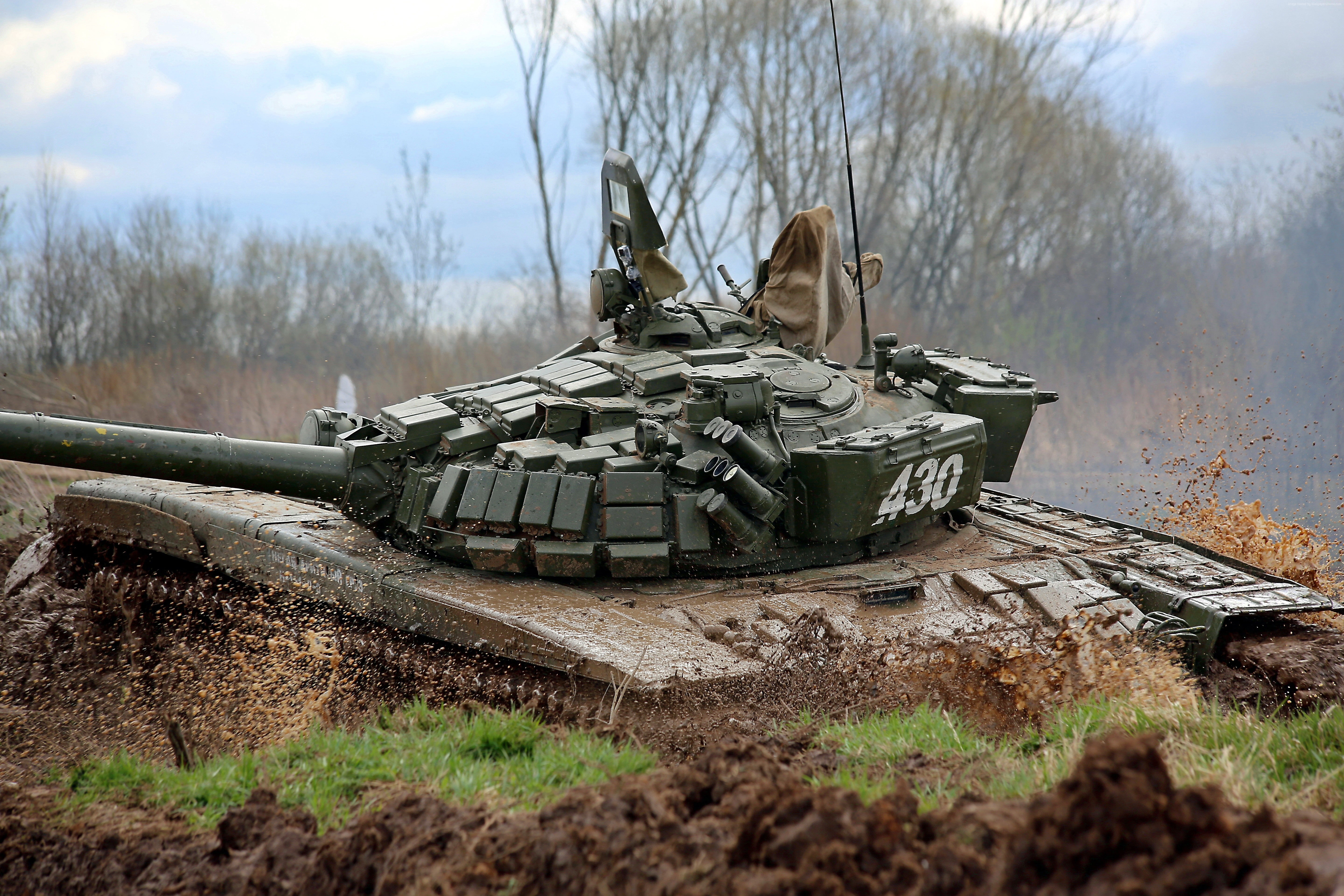 T-72B, 5K, Russian Army, tank, HD Wallpaper