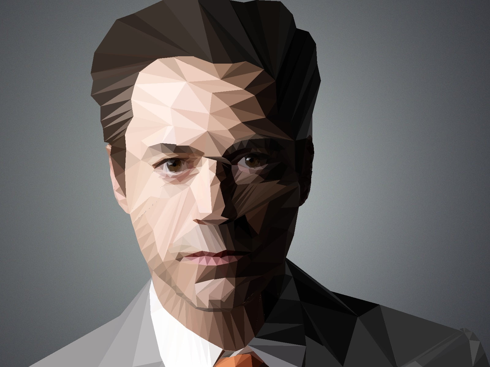 looking, studio shot, digital composite, clothing, front view, real people, leisure activity, Robert Downey Jr., 720P, gray background, disguise, indoors, HD Wallpaper