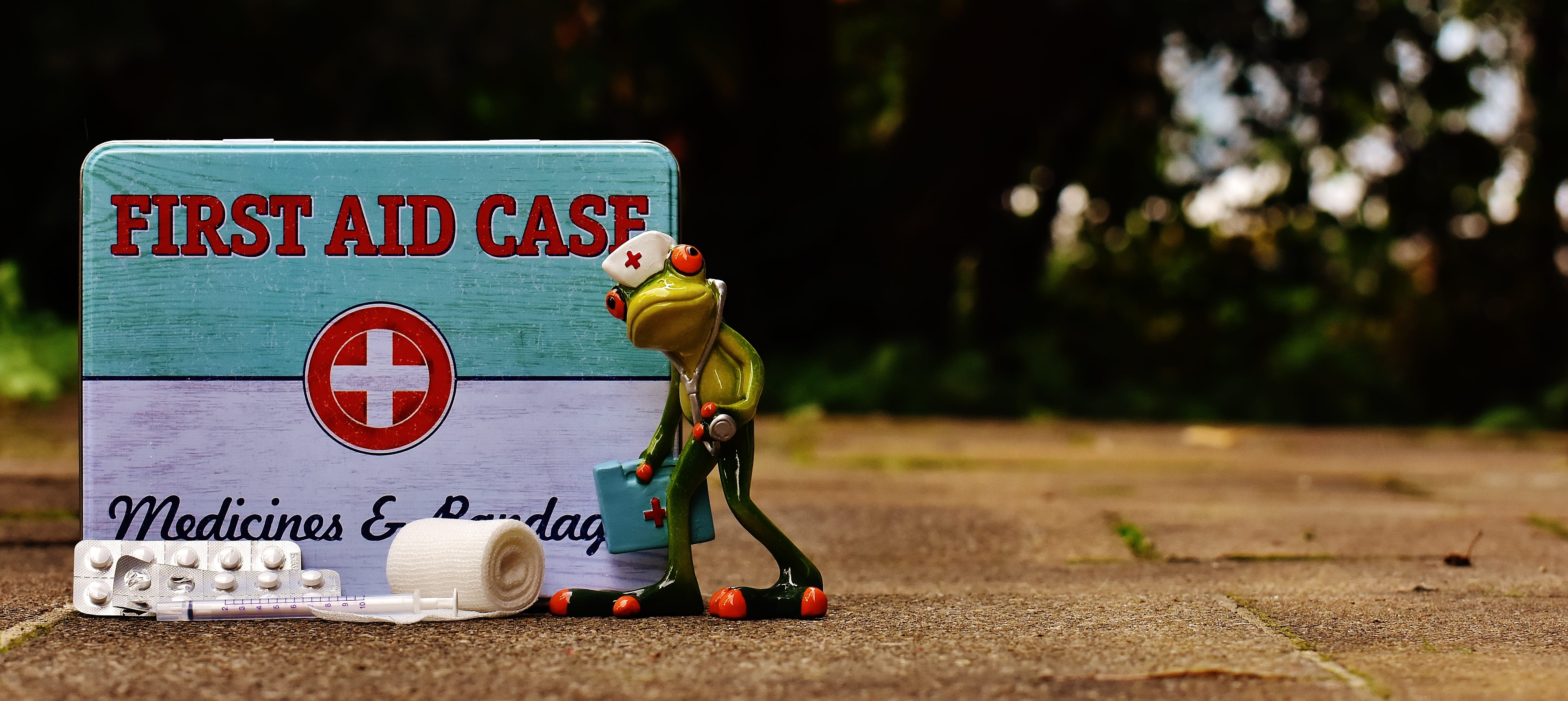 focus on foreground, day, box, childhood, outdoors, transportation, first, text, sign, cute, emergency, communication, tree, figurine, eye, western script, HD Wallpaper
