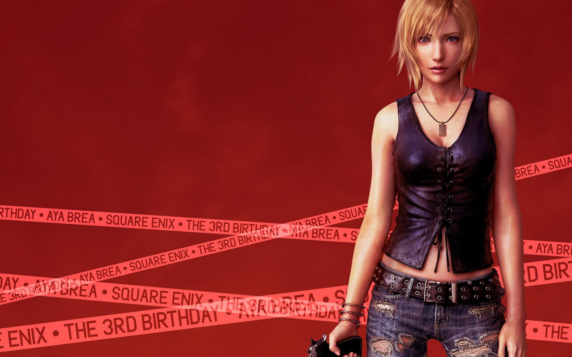 rd, birthday, games, 1080P, 2010, women, s, vest, black, HD Wallpaper
