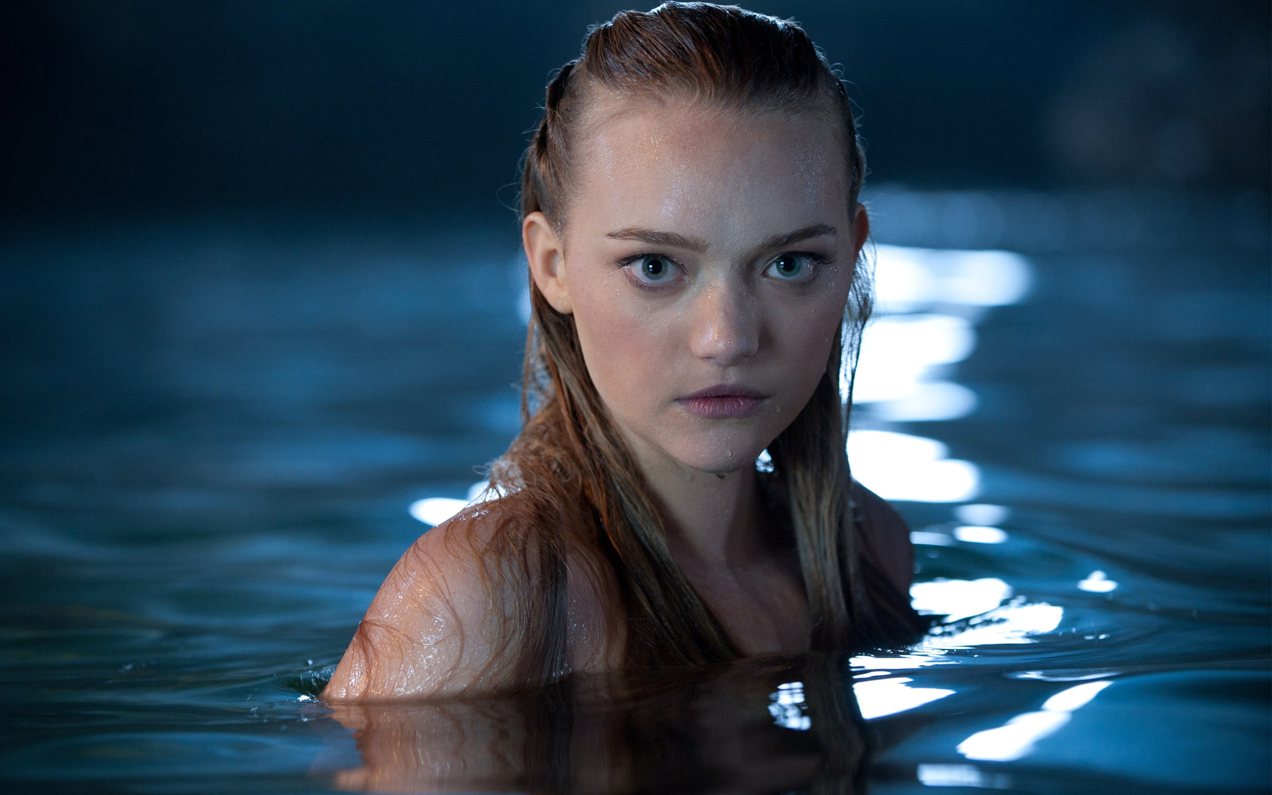 mermaid, 2K, first, hd, face, celebrities, tamara, woman, the, HD Wallpaper
