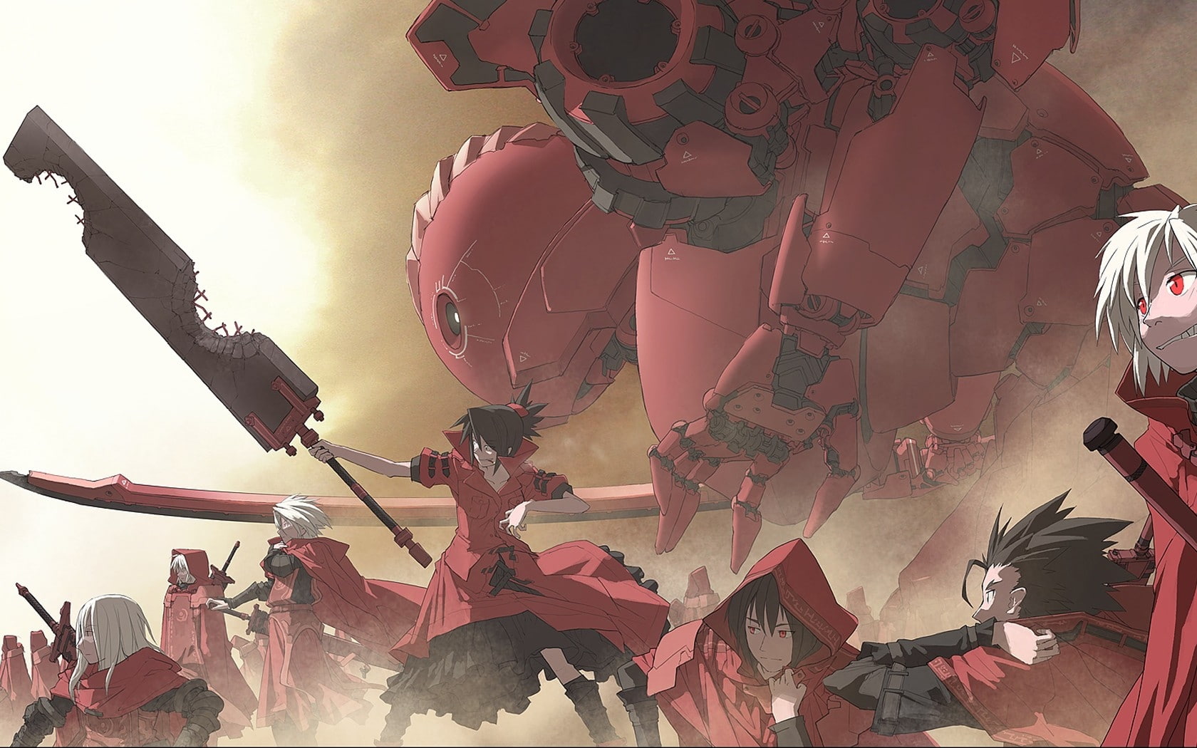 girls, juice, Pixiv, hot, x, anime, 720P, red, hd, art, HD Wallpaper