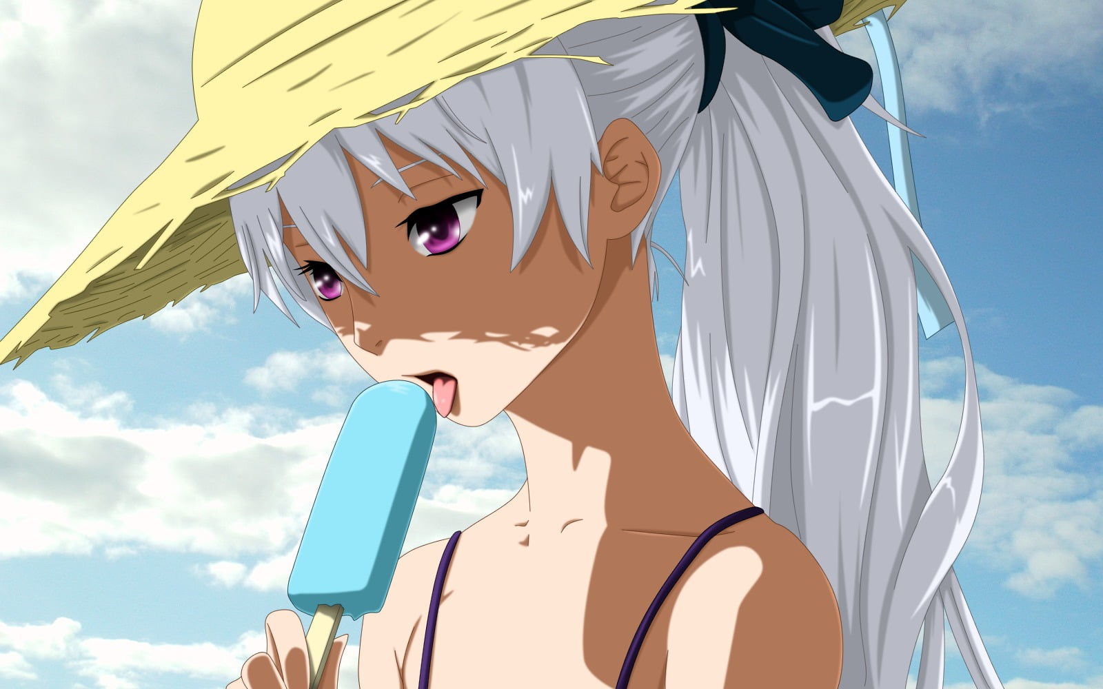 side view, nature, adult, sunglasses, Darker than Black, low angle view, 720P, day, sunlight, leisure activity, real people, one person, anime, headshot, HD Wallpaper